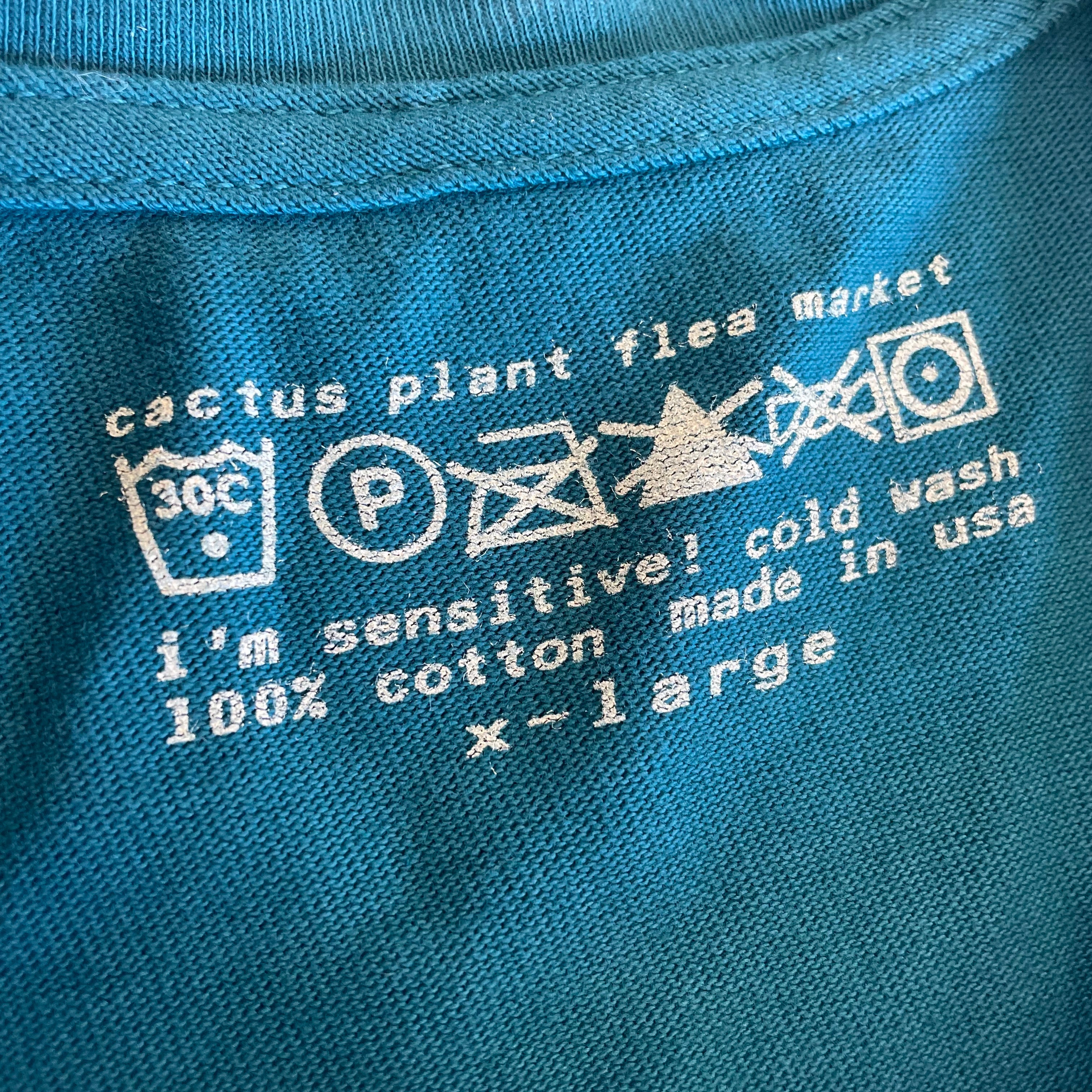 CACTUS PLANT FLEA MARKET Let Sunshine Do L/S T Shirt Pre Owned XL - Image 3