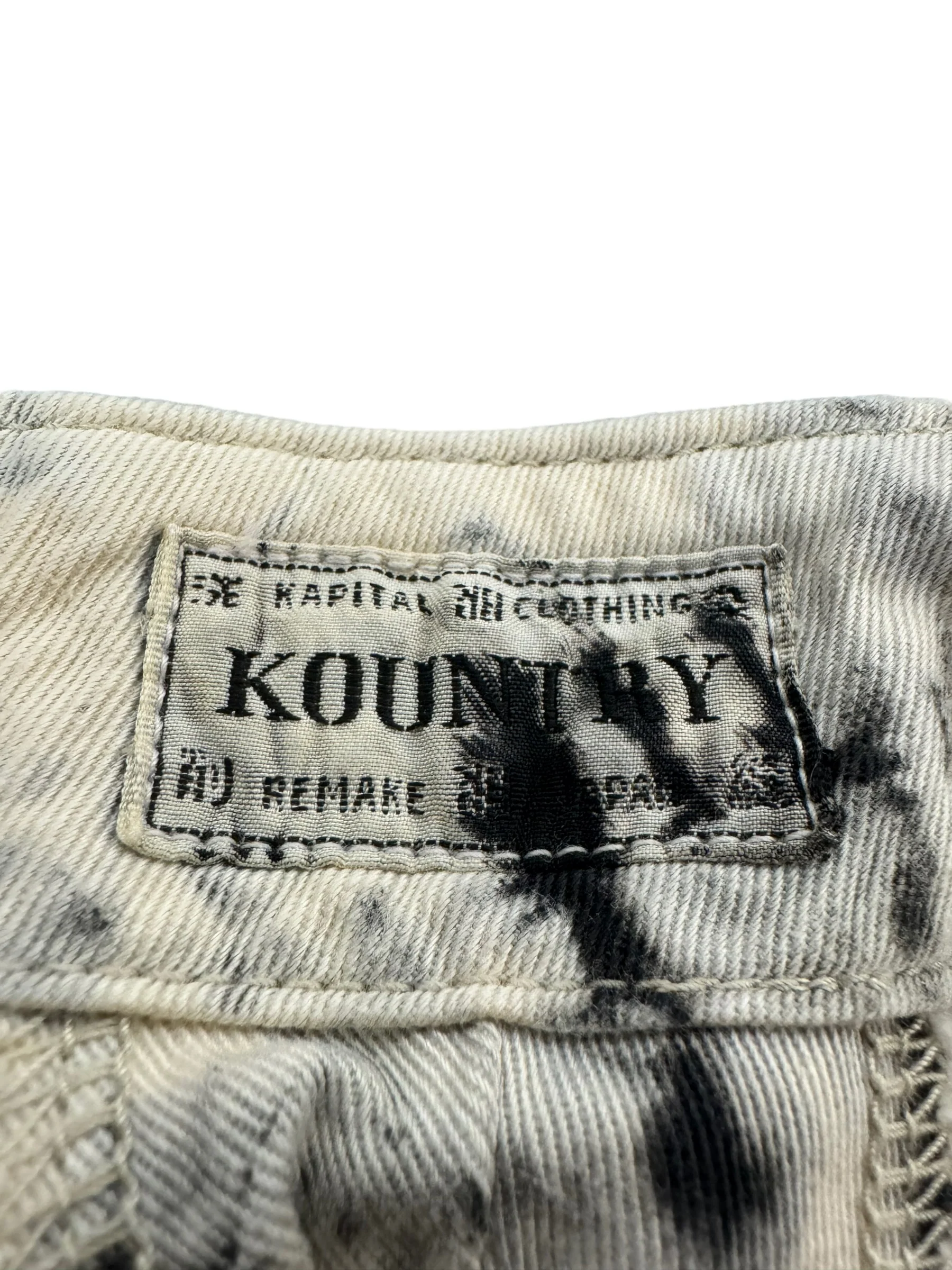KAPITAL KOUNTRY Tye Dyes Buckle Back Pants NWT 4 - Image 3