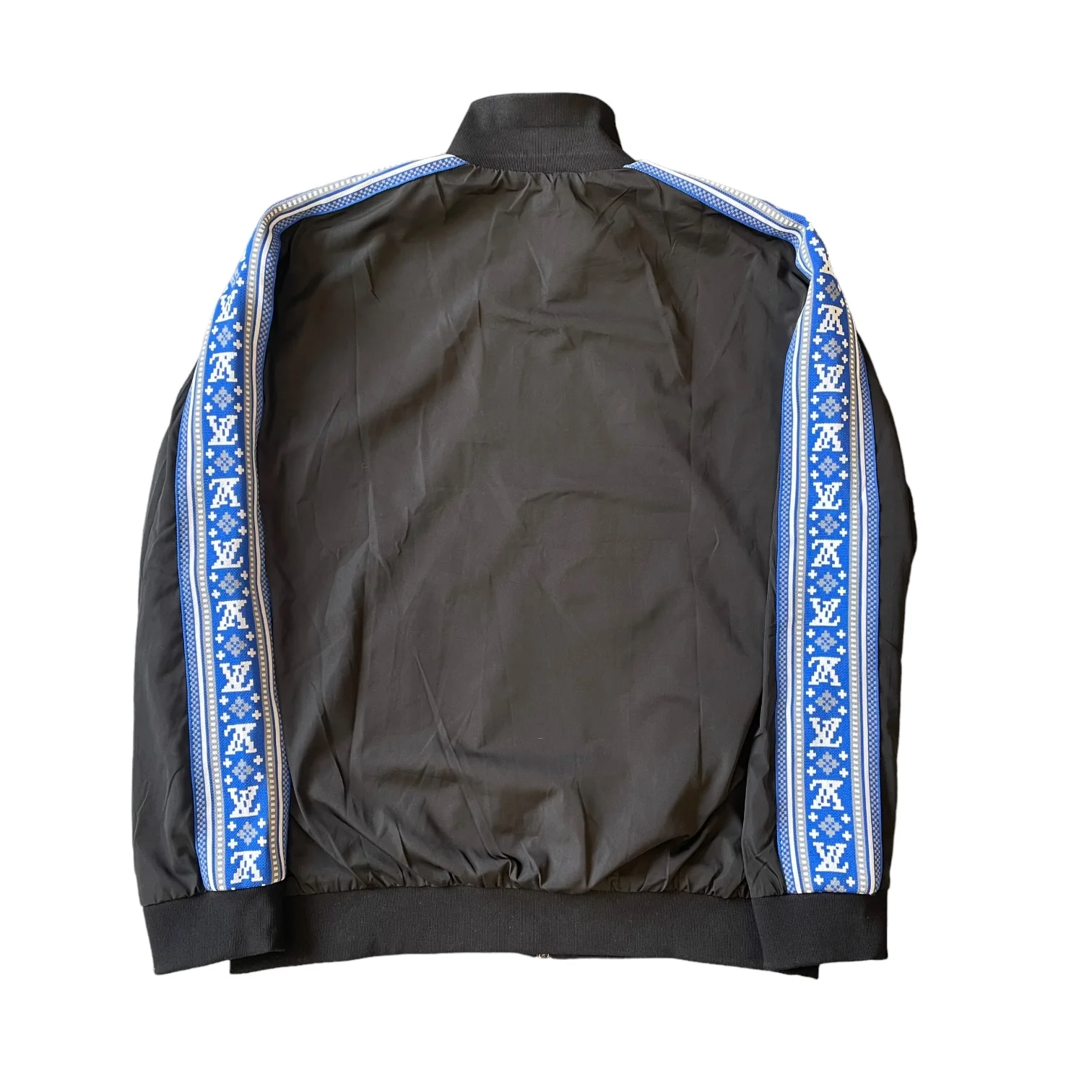 Louis Vuitton 2023 Logo Intarsia Windbreaker & Pants Full Set Pre Owned - Image 3