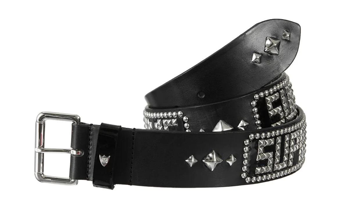 New Supreme Hollywood Trading Company Studded Belt Sz L