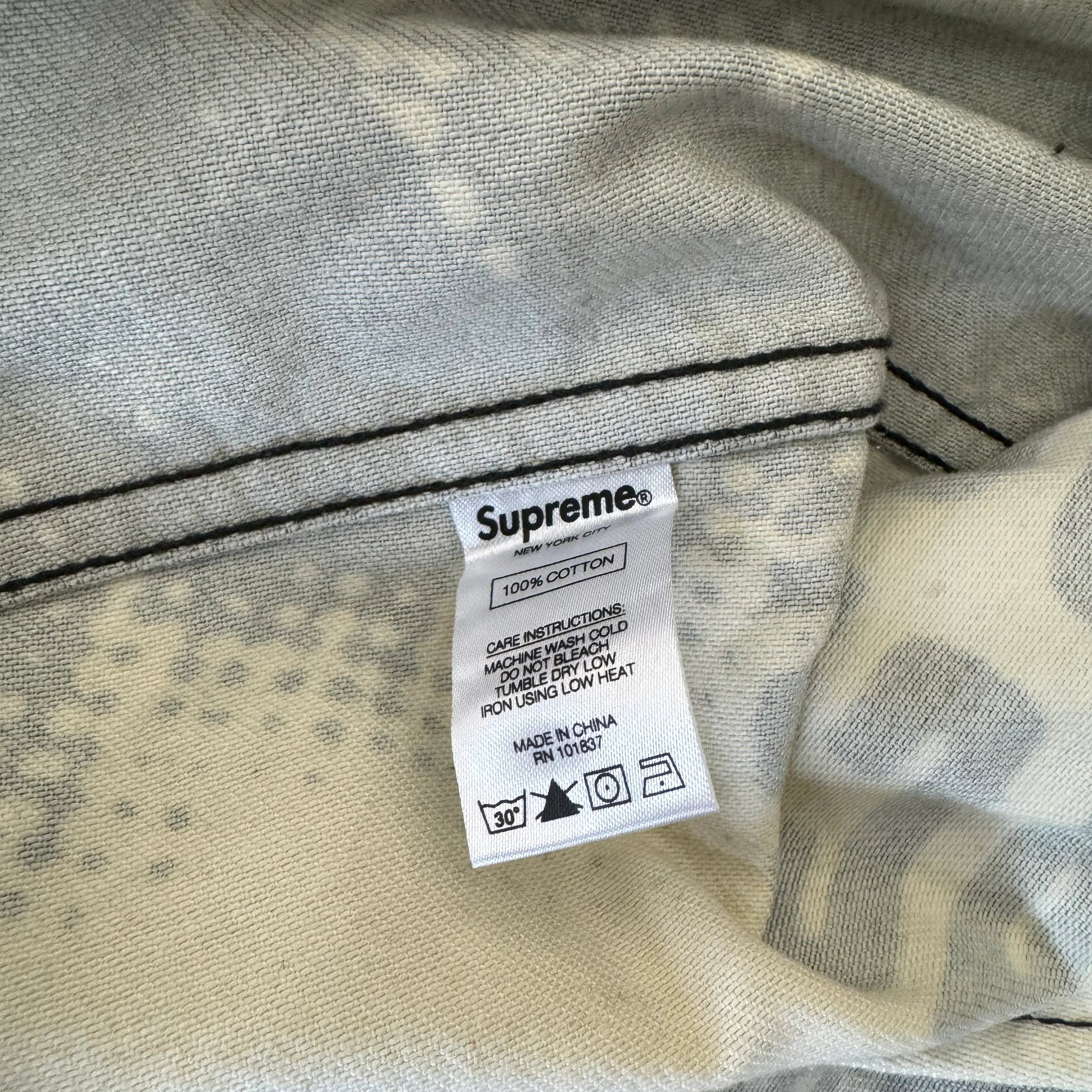 SUPREME Jean Paul Gaultier F**k Racism Trucker Jacket SS19 New L - Image 5
