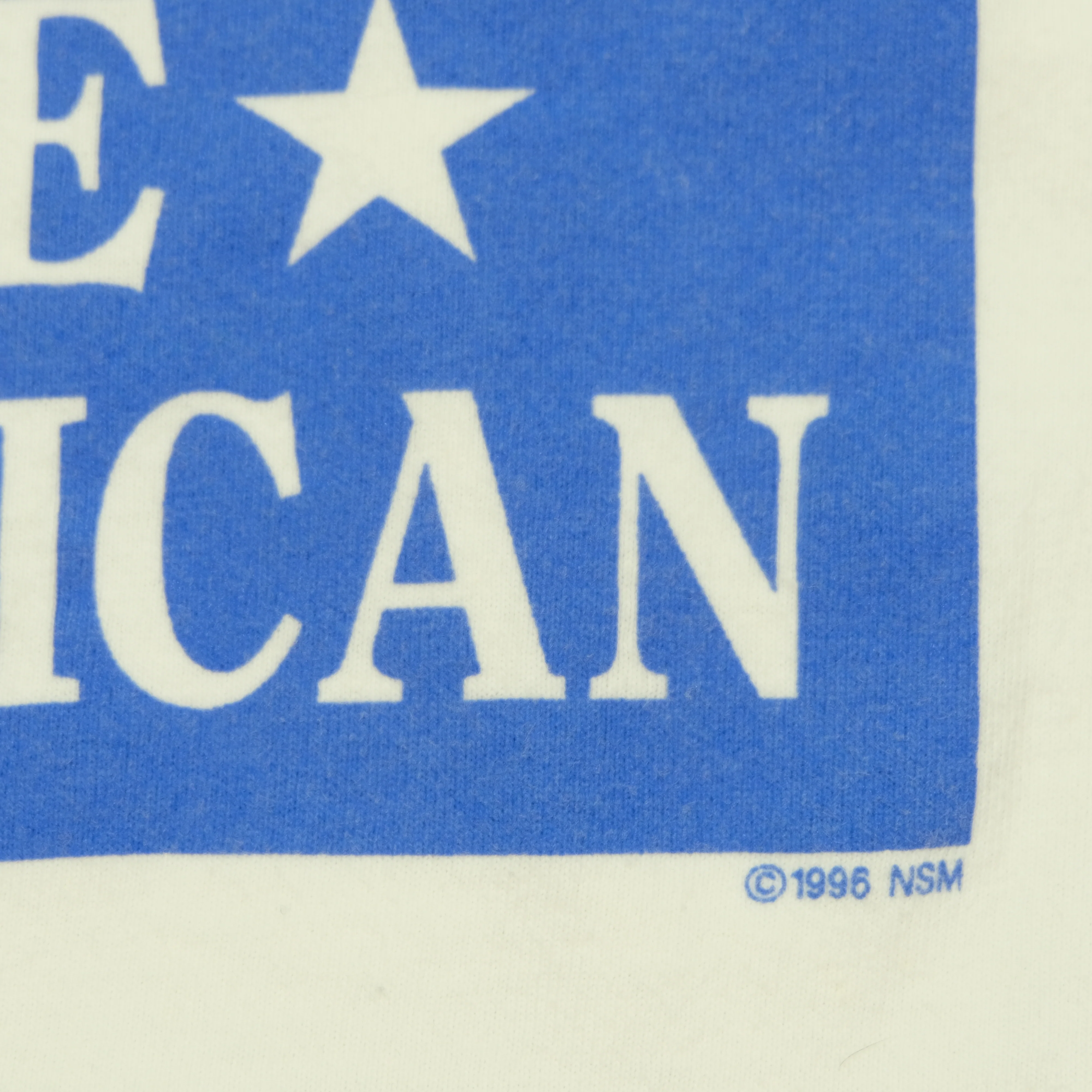 Vintage ALL SPORT Vote Republican Help Only Yourself 1996 T Shirt 90s White L - Image 4