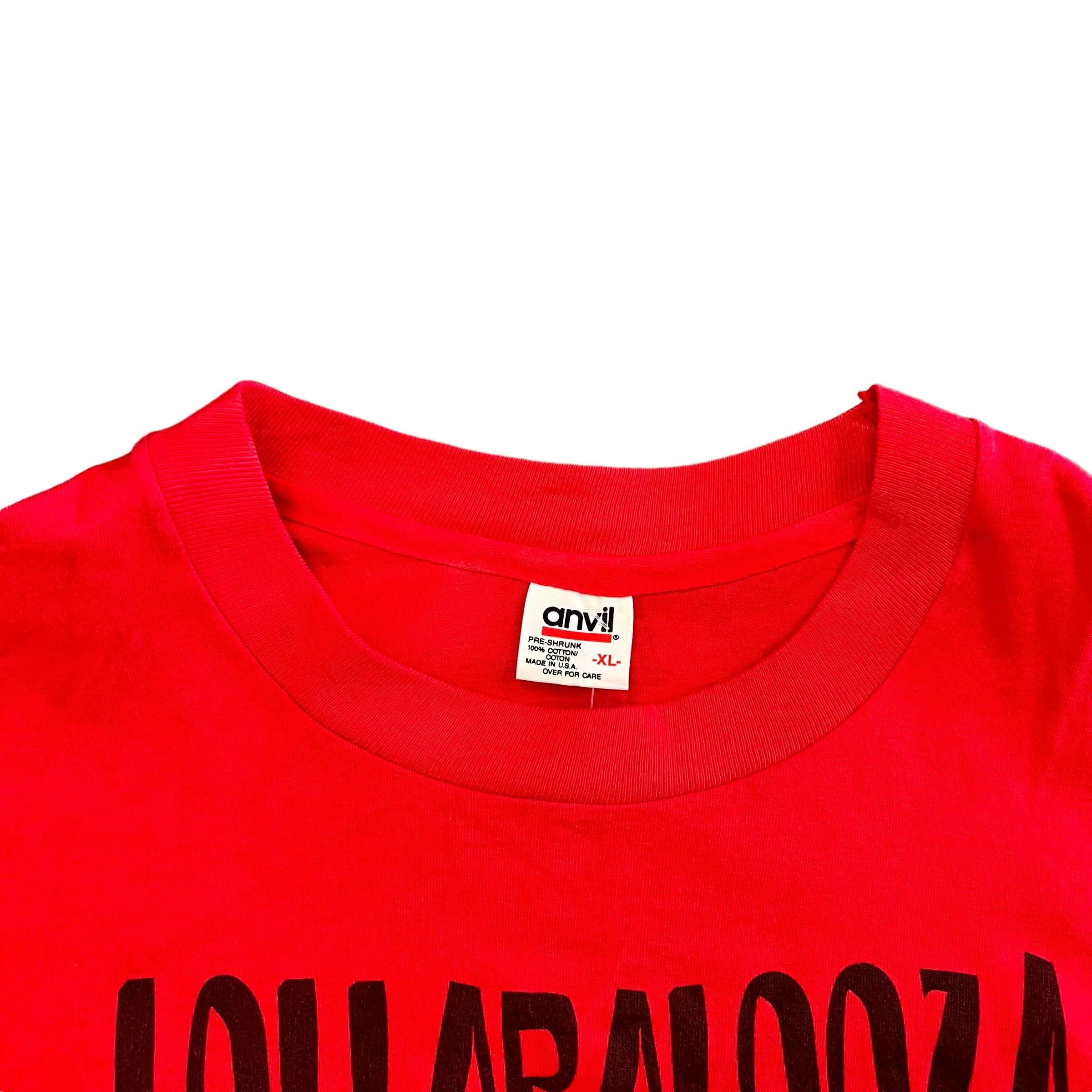 Vintage ANVIL Lollapalooza Two Headed Boy Festival Tee Smashing Pumpkins Beastie Boys Tribe Called Quest 1994 T Shirt 90s XL - Image 3