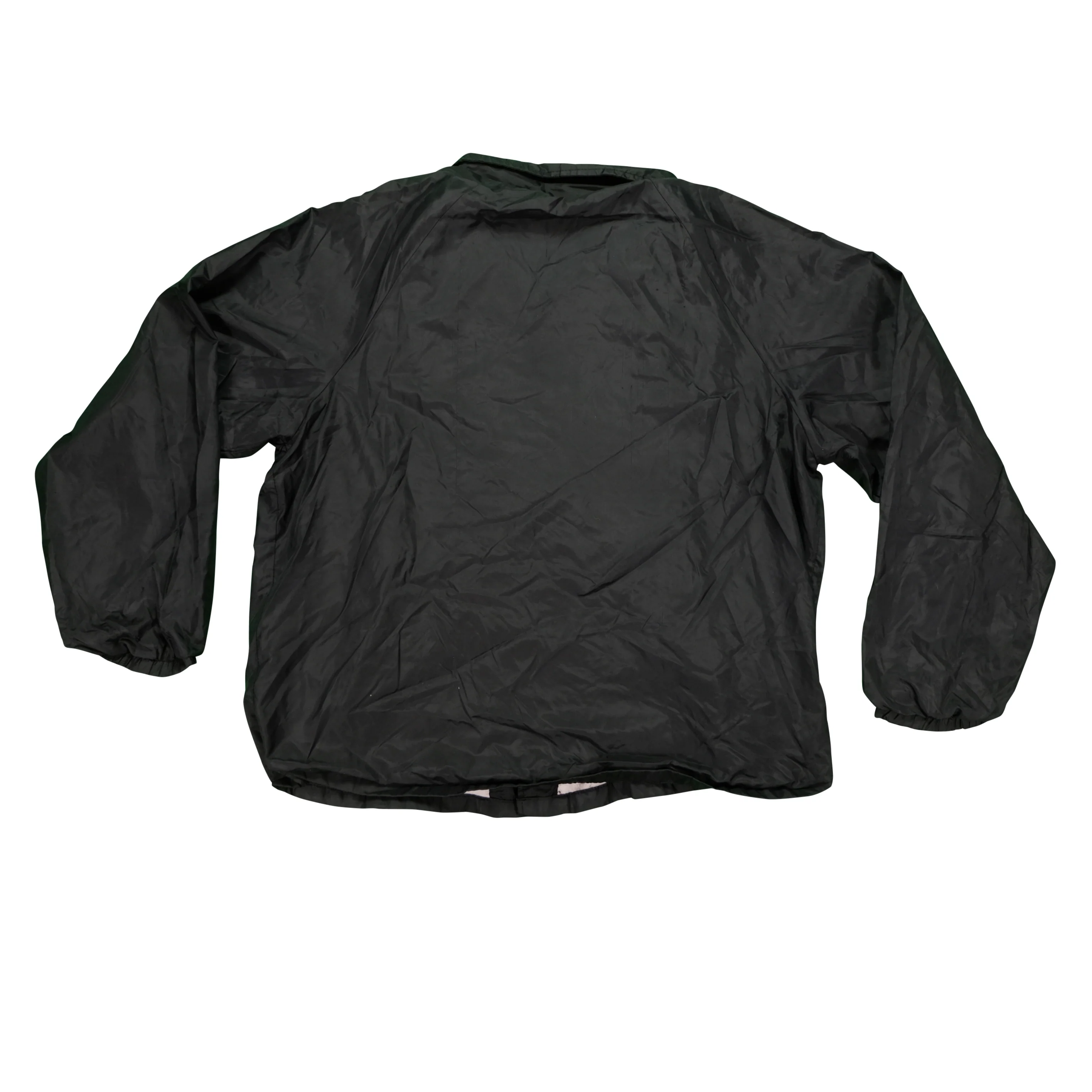 Vintage AUBURN SPORTSWEAR Pennywise Rock Band Coaches Jacket 90s Black XL - Image 2