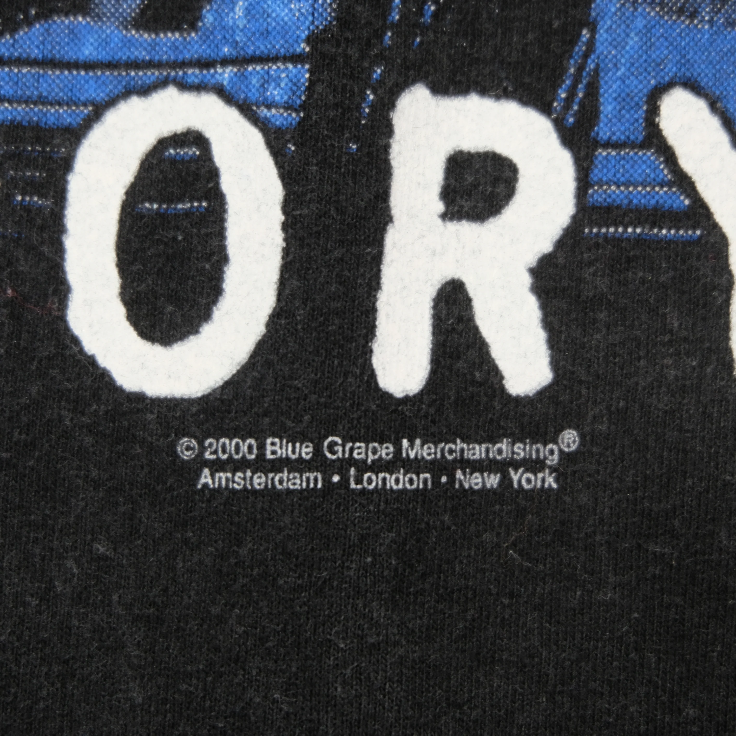 Vintage BLUE GRAPE Fear Factory 2000 Tour T Shirt 2000s XL - Image 6