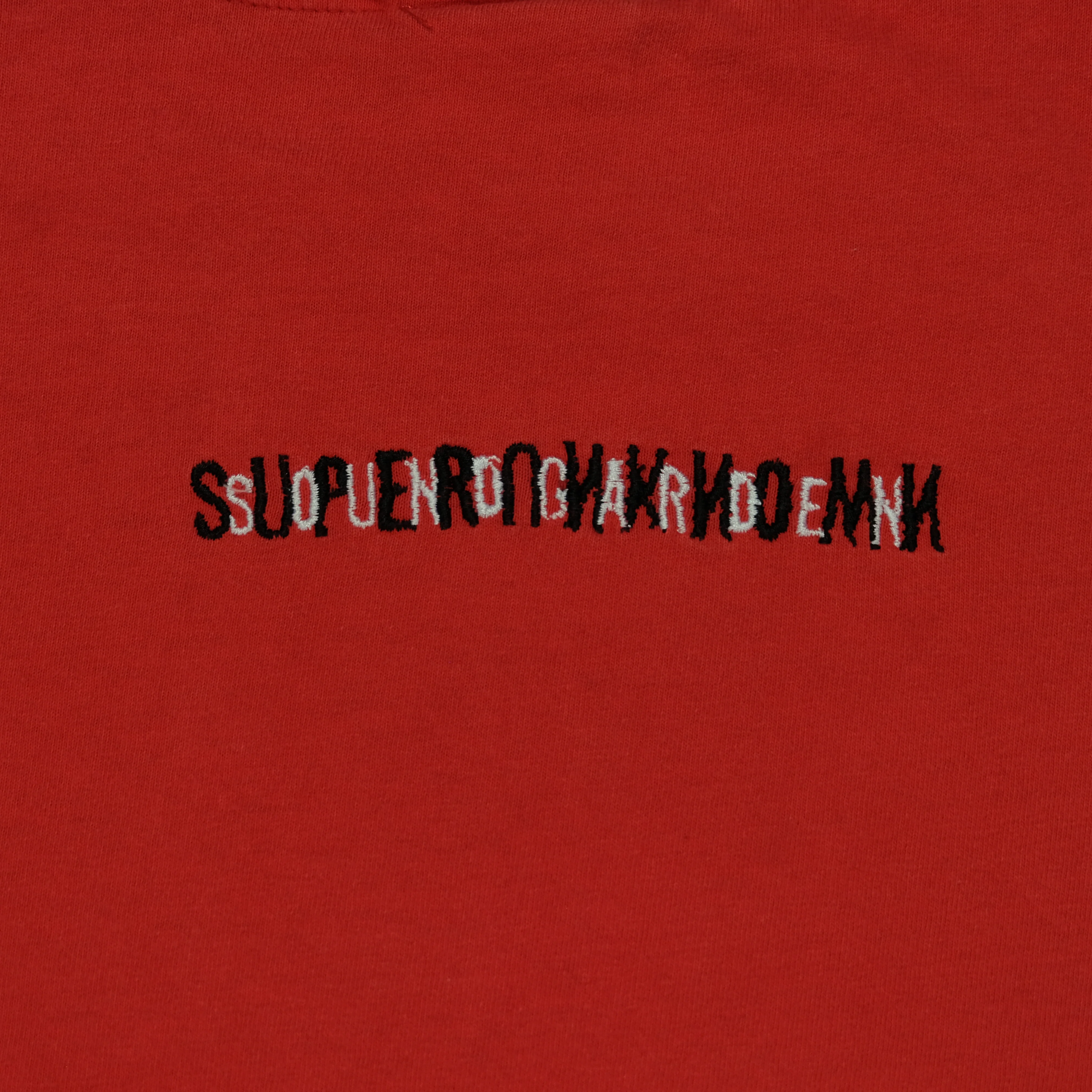 Vintage BROCKUM BALZOUT Soundgarden Superunknown Album 1994 Tour All Over Print T Shirt 90s Red XL - Image 6
