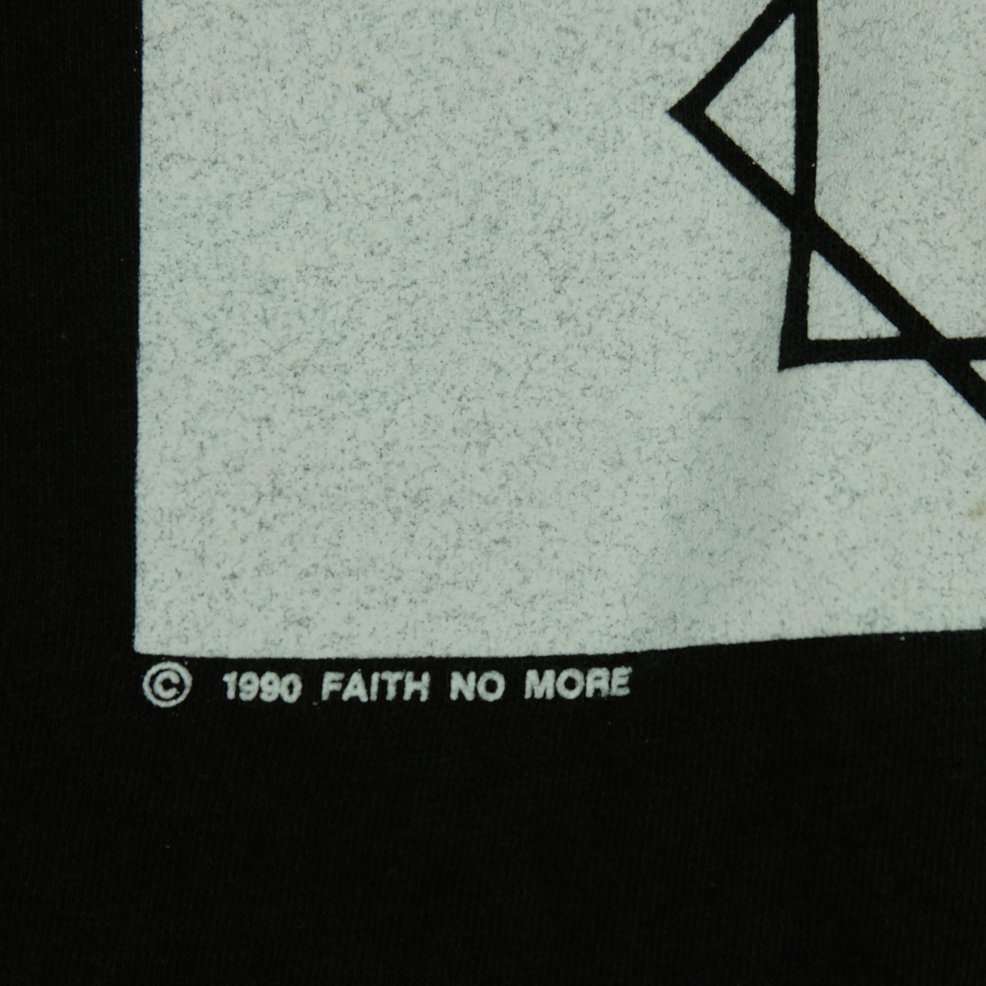 Vintage BROCKUM Faith No More The Real Thing 1990 Album Tour Promo T Shirt 90s Black XL - Image 4