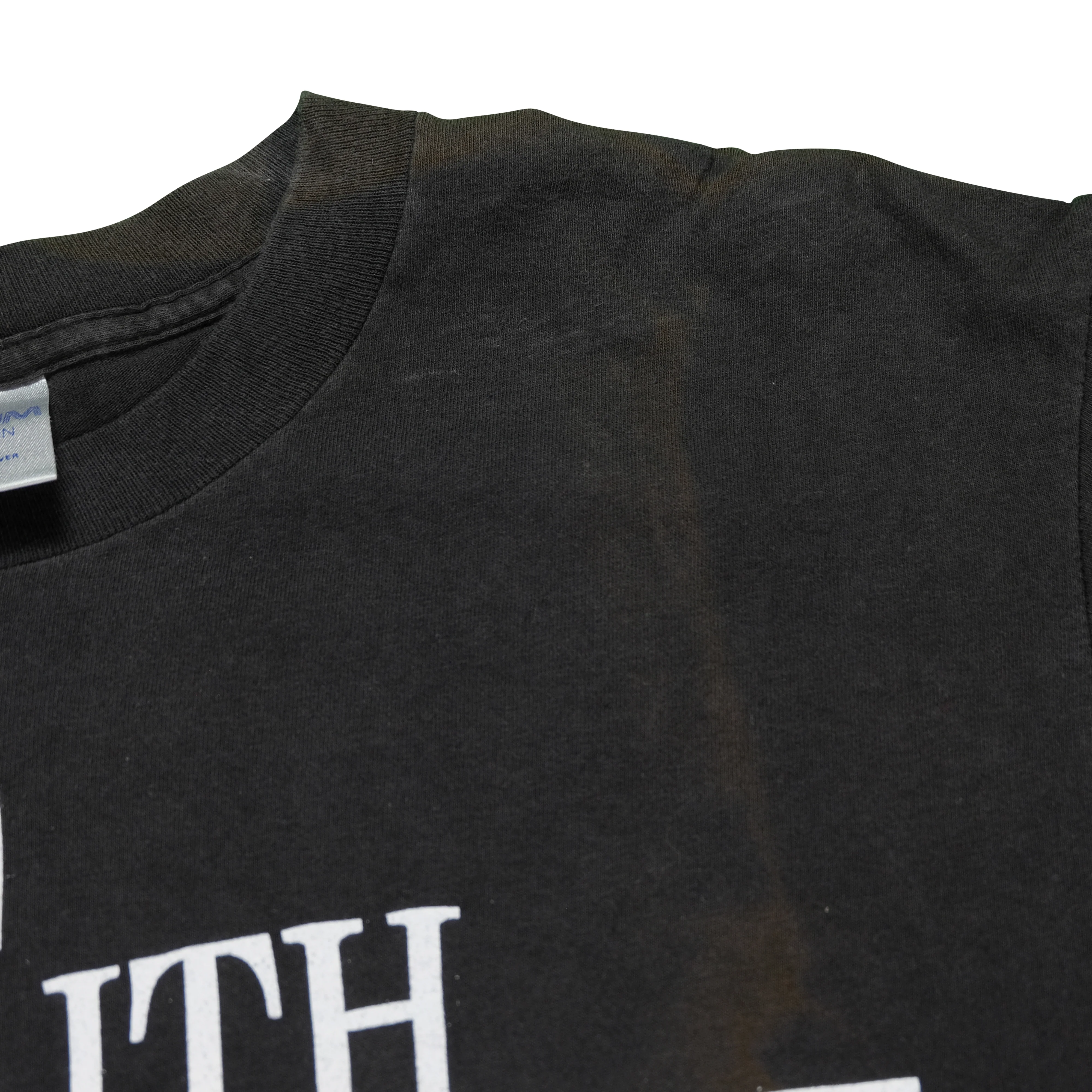 Vintage BROCKUM Faith No More The Real Thing 1990 Album Tour Promo T Shirt 90s Black XL - Image 7