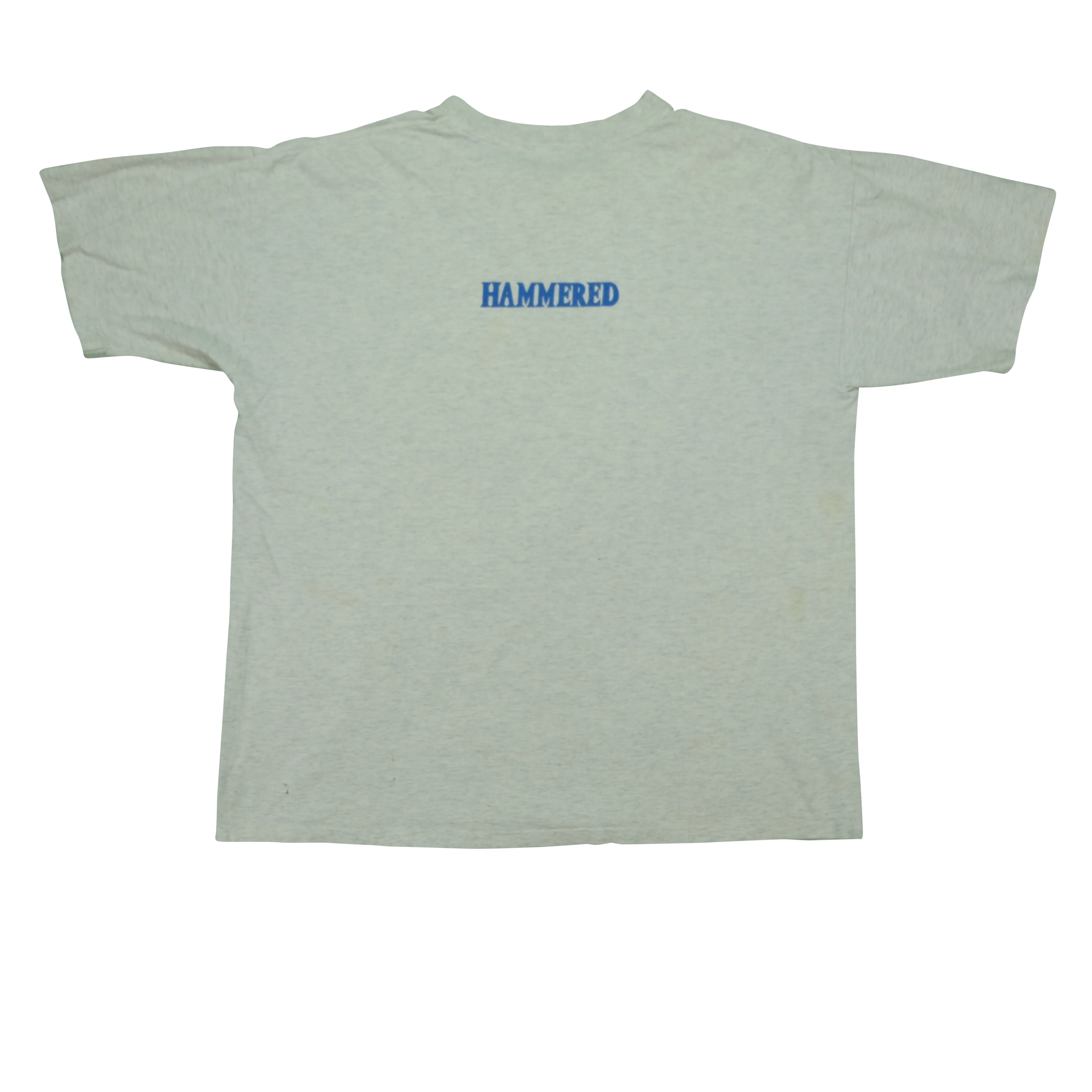 Vintage BROCKUM The Offspring Hammered 1995 T Shirt 90s White XL - Image 2