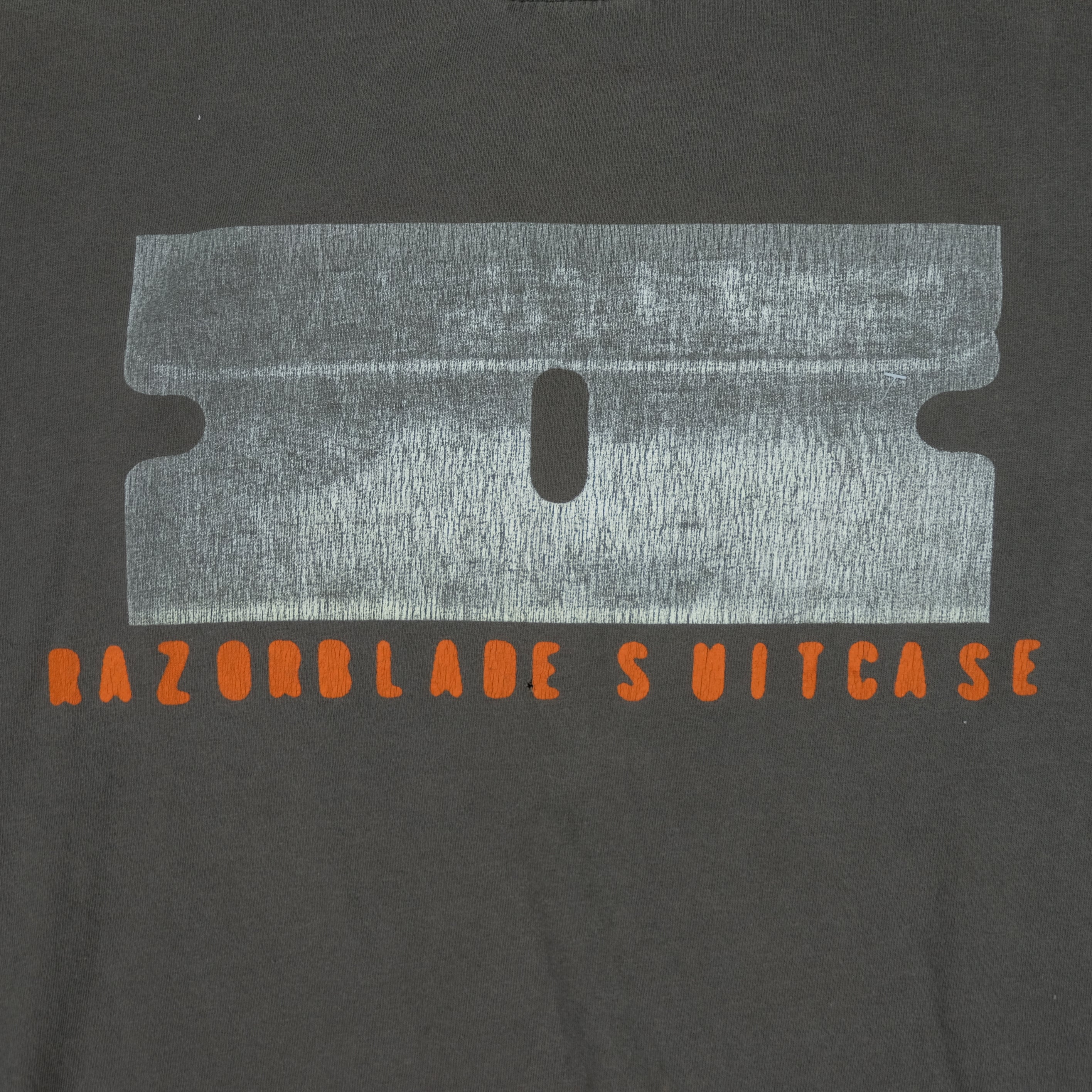 Vintage Bush Razorblade Suitcase 1996 Album Tour T Shirt 90s Gray M - Image 3