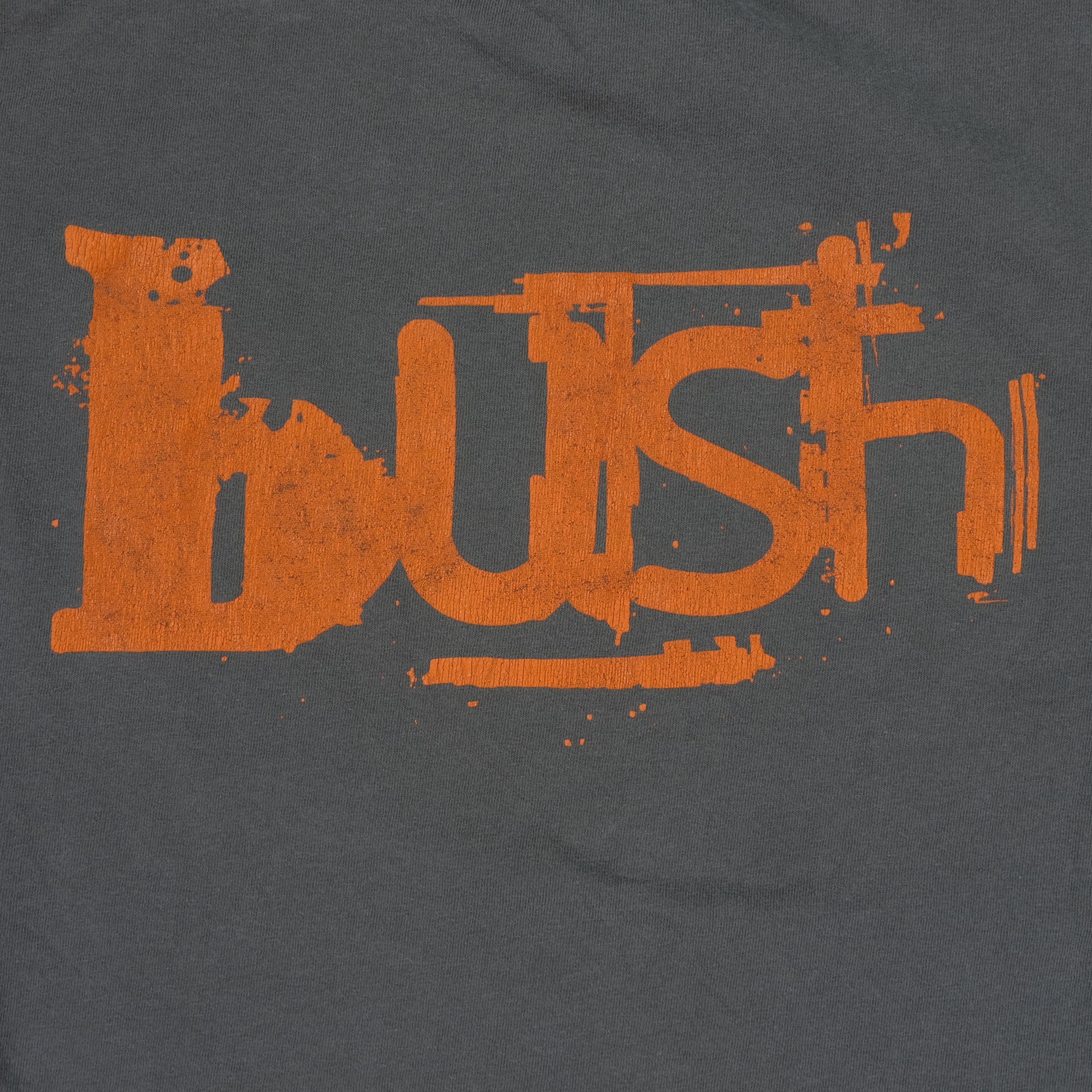Vintage Bush Razorblade Suitcase 1996 Album Tour T Shirt 90s Gray M - Image 8