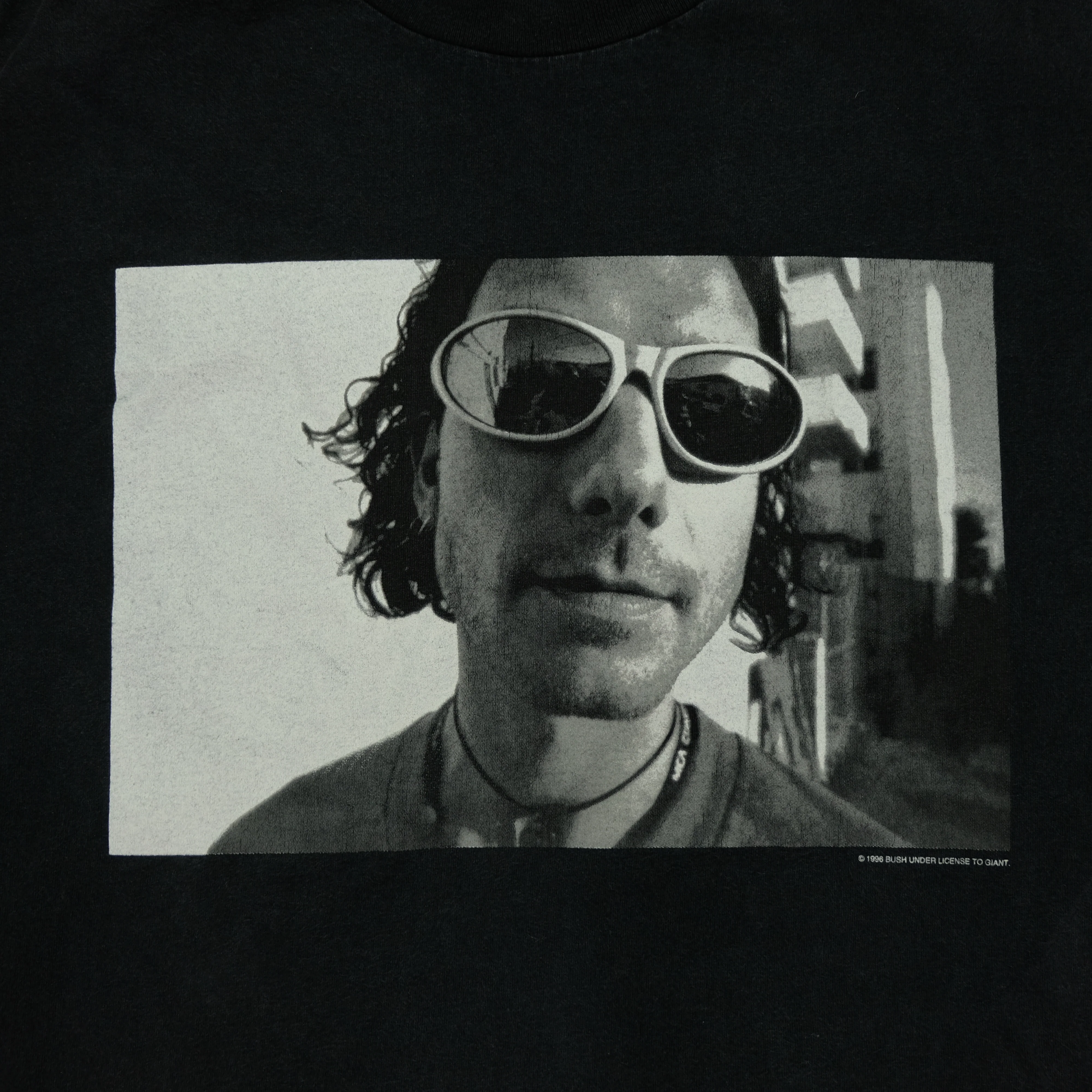 Vintage Bush Razorblade Suitcase 1996 Tour Email Long Sleeve T Shirt 90s Black XL - Image 3