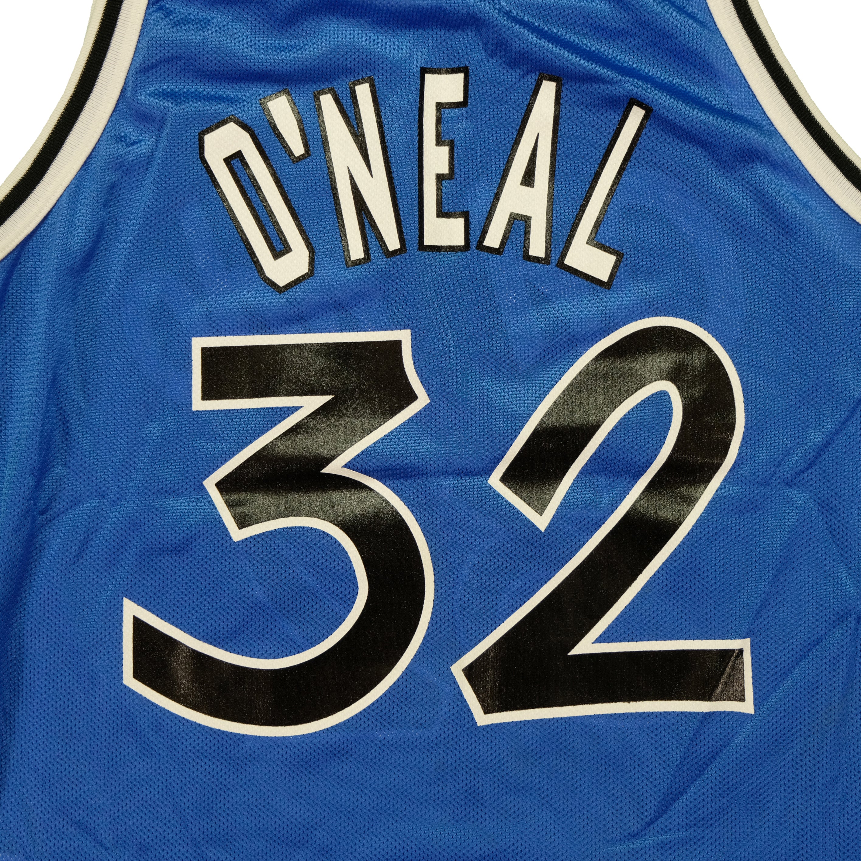 Vintage CHAMPION Shaquille O'Neal Orlando Magic Basketball Jersey 90s Blue NWT 40 - Image 6