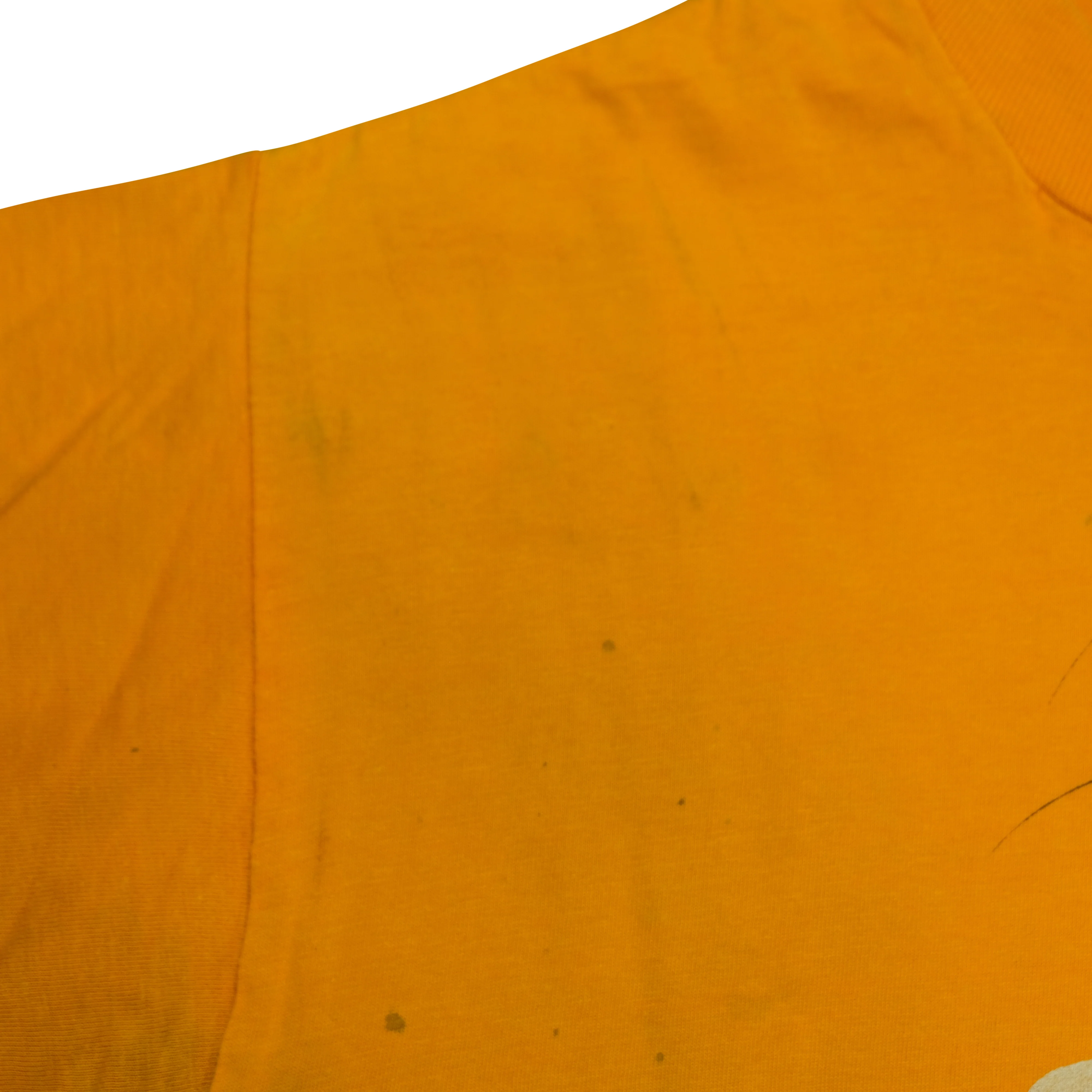 Vintage CRAZY SHIRTS Cocky Roach 1976 T Shirt 70s Orange L - Image 9