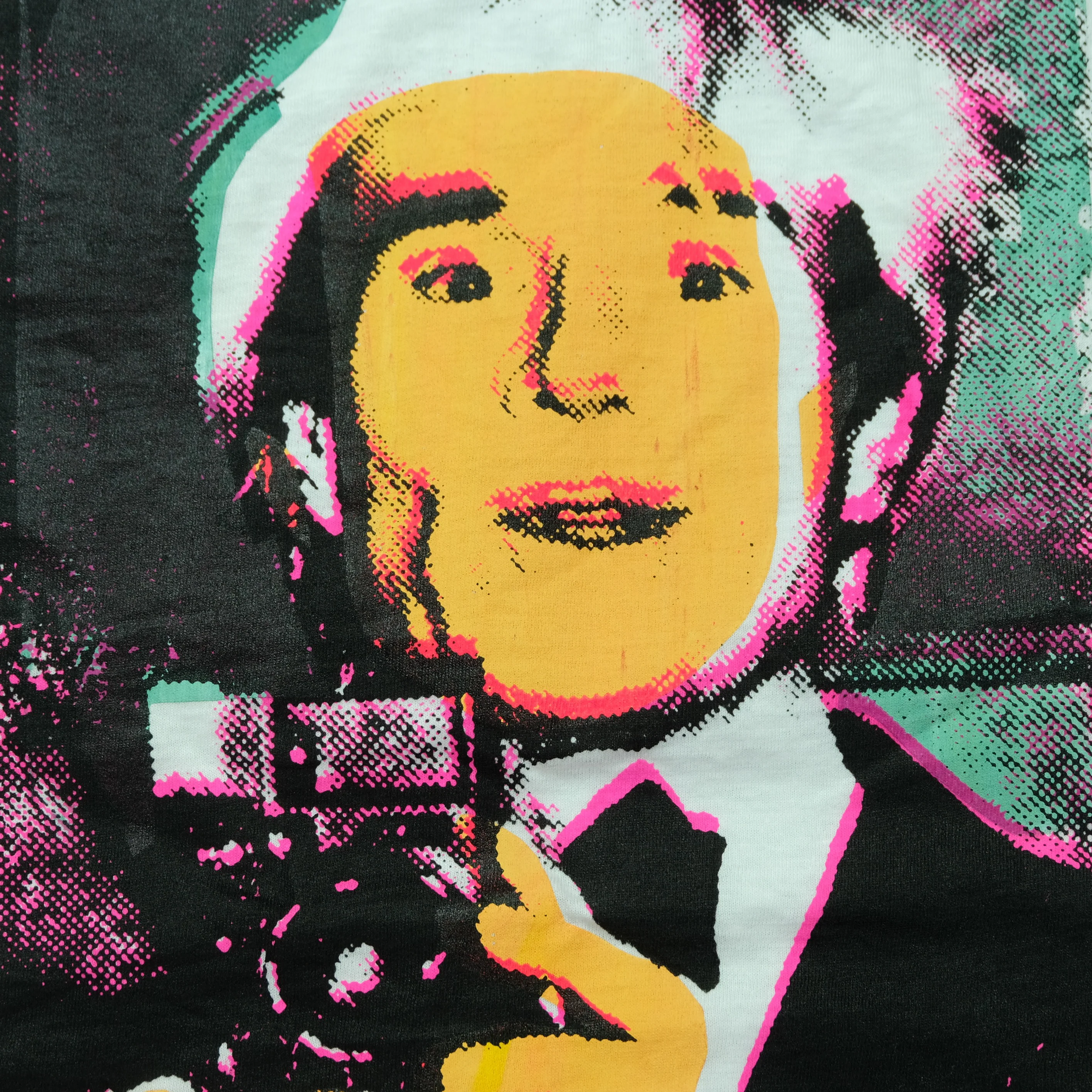 Vintage Don Rock Andy Warhol Fab Art T Shirt 80s 90s White L - Image 5