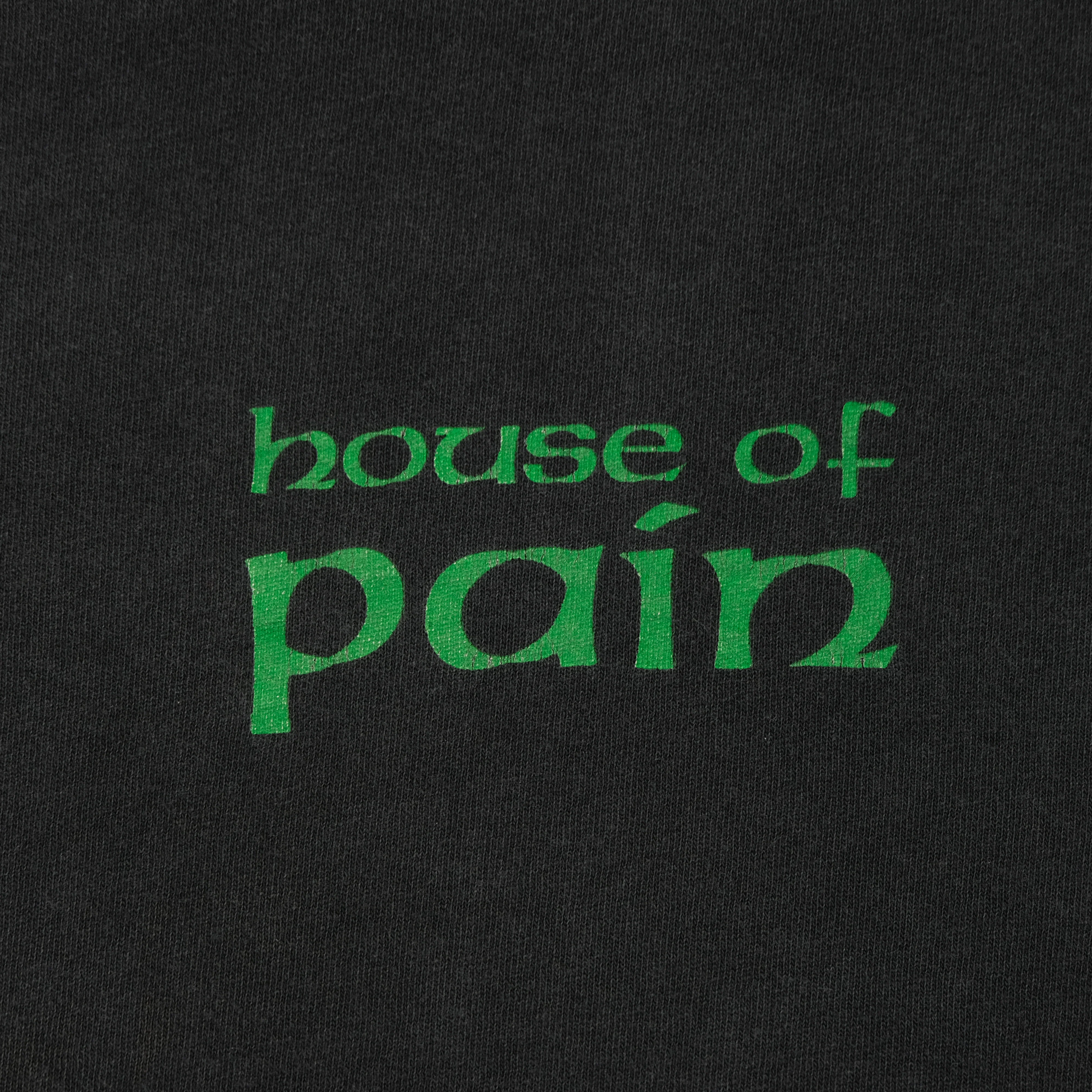 Vintage GEM House of Pain Fine Malt Lyrics Album Promo T Shirt 90s Black XL - Image 3