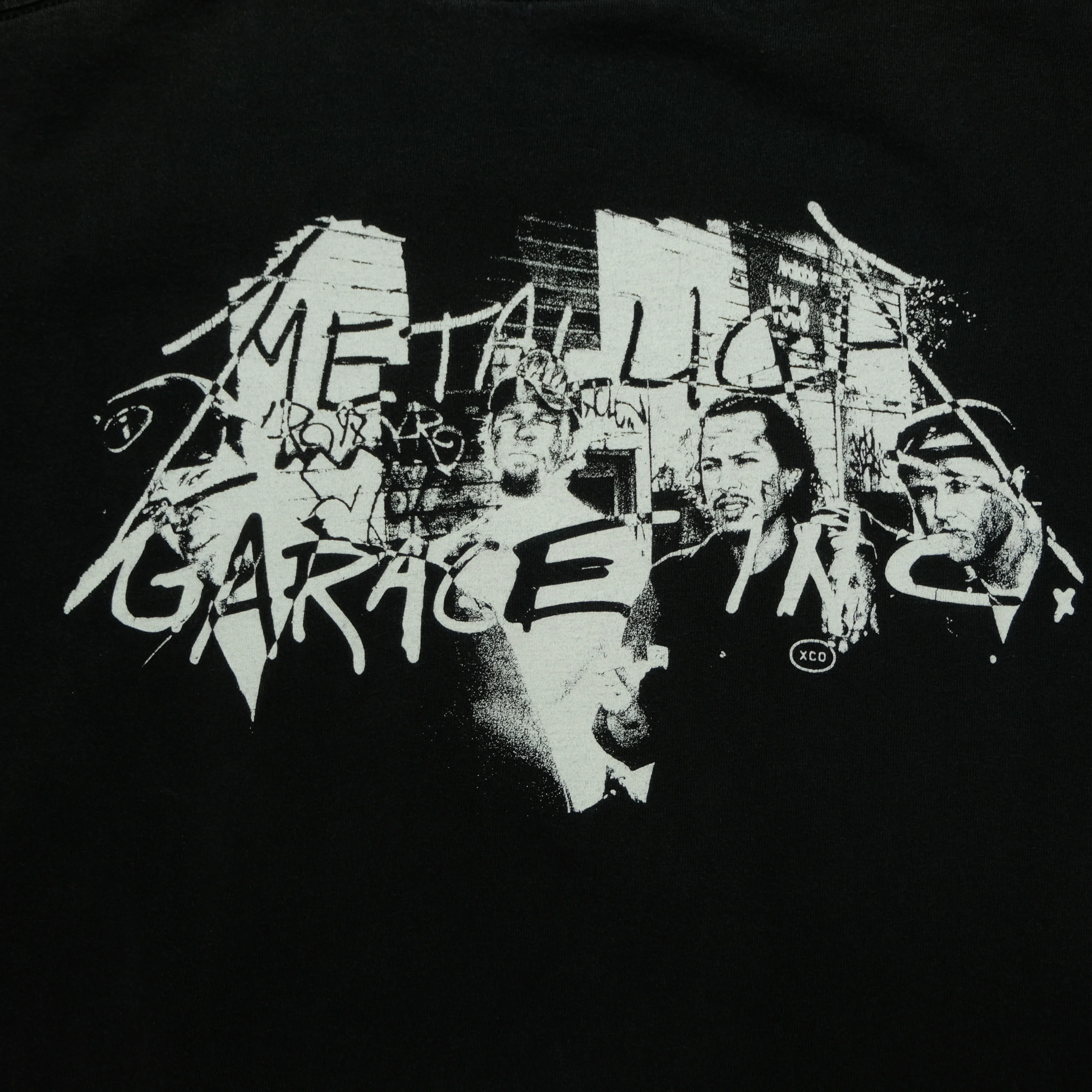 Vintage GIANT Metallica Garage Inc. Compilation Album 1998 T Shirt 90s Black XL - Image 6