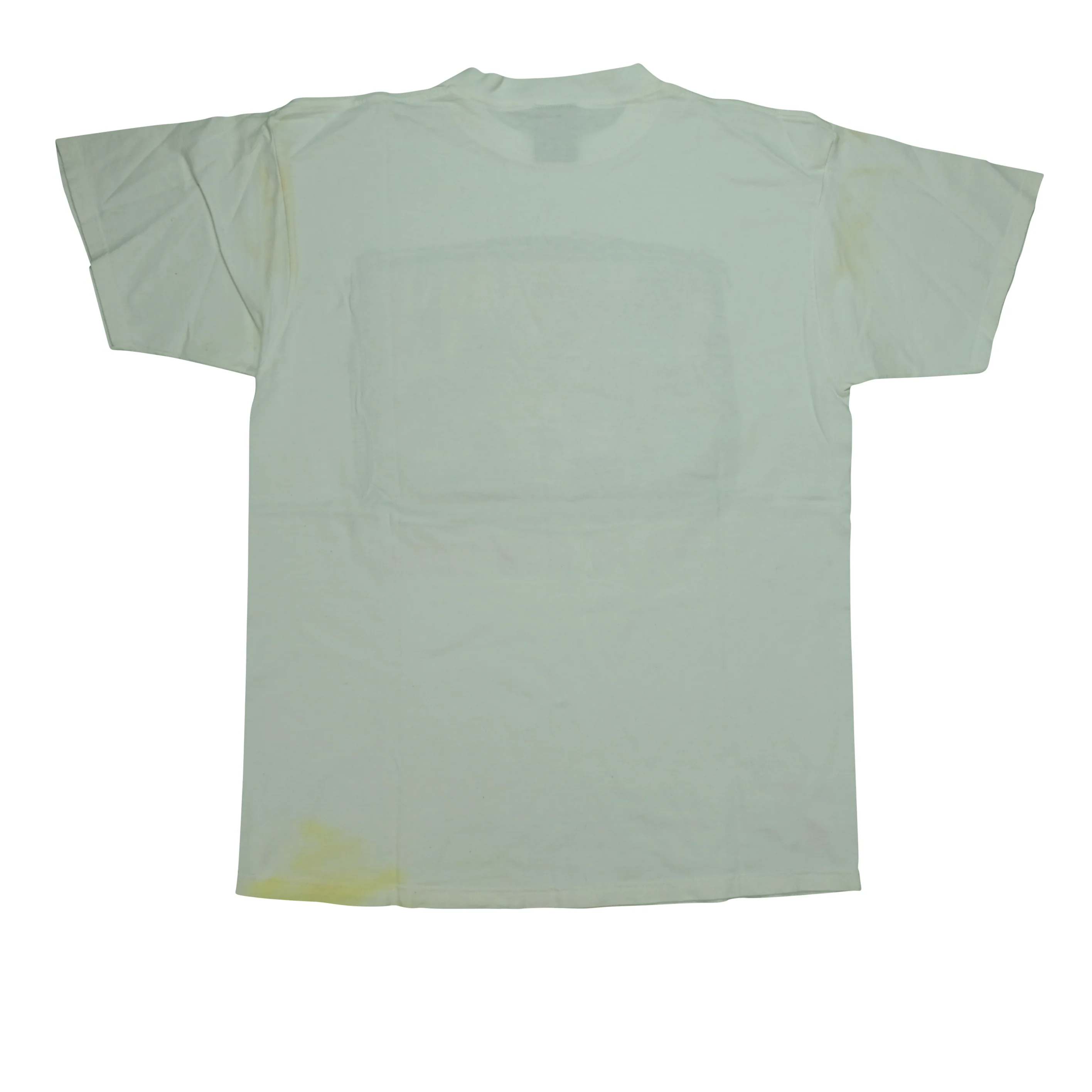 Vintage GIANT Nirvana Live In New York 1995 T Shirt 90s White XL - Image 2