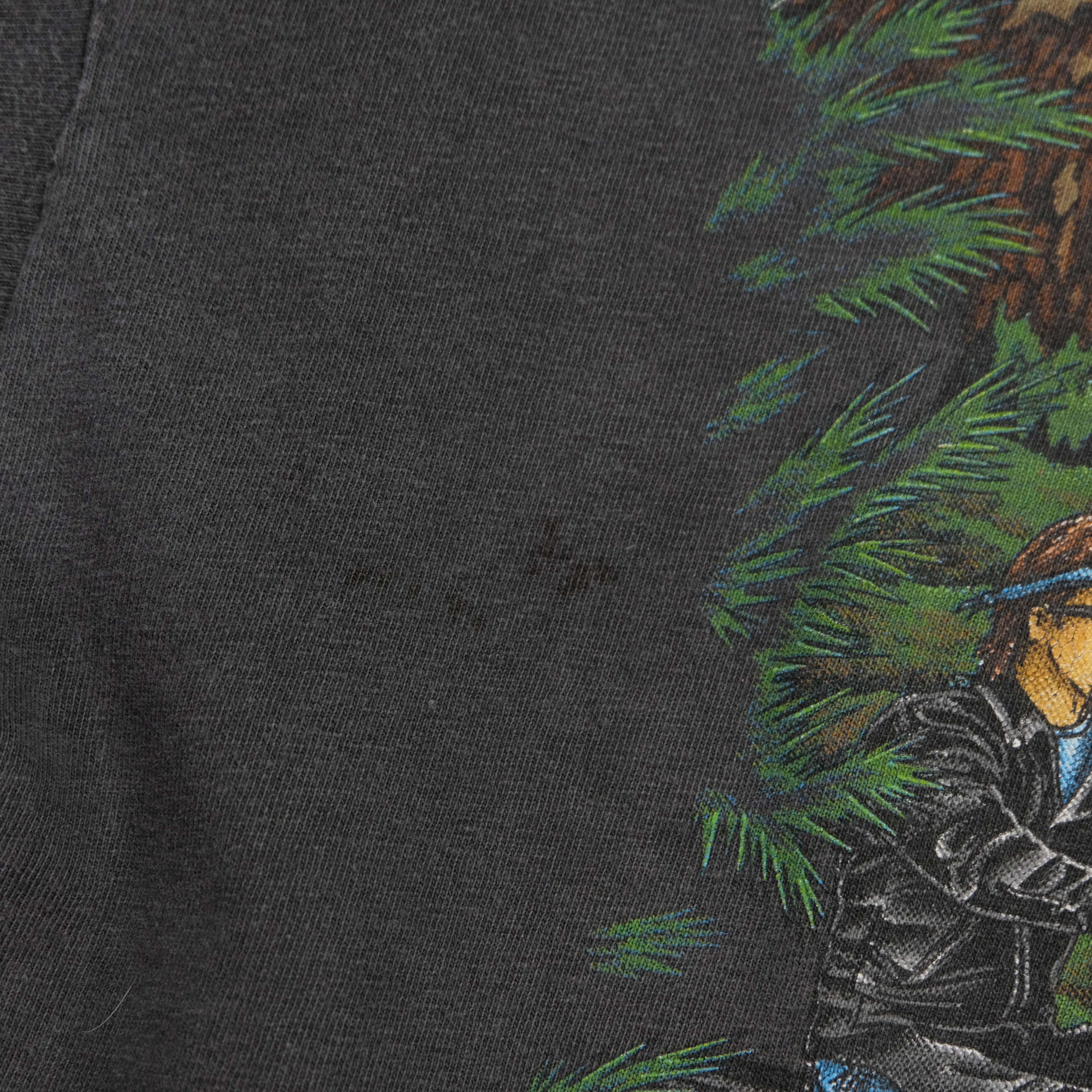 Vintage HARLEY DAVIDSON Friends in Freedom T Shirt 90s Black XL - Image 7