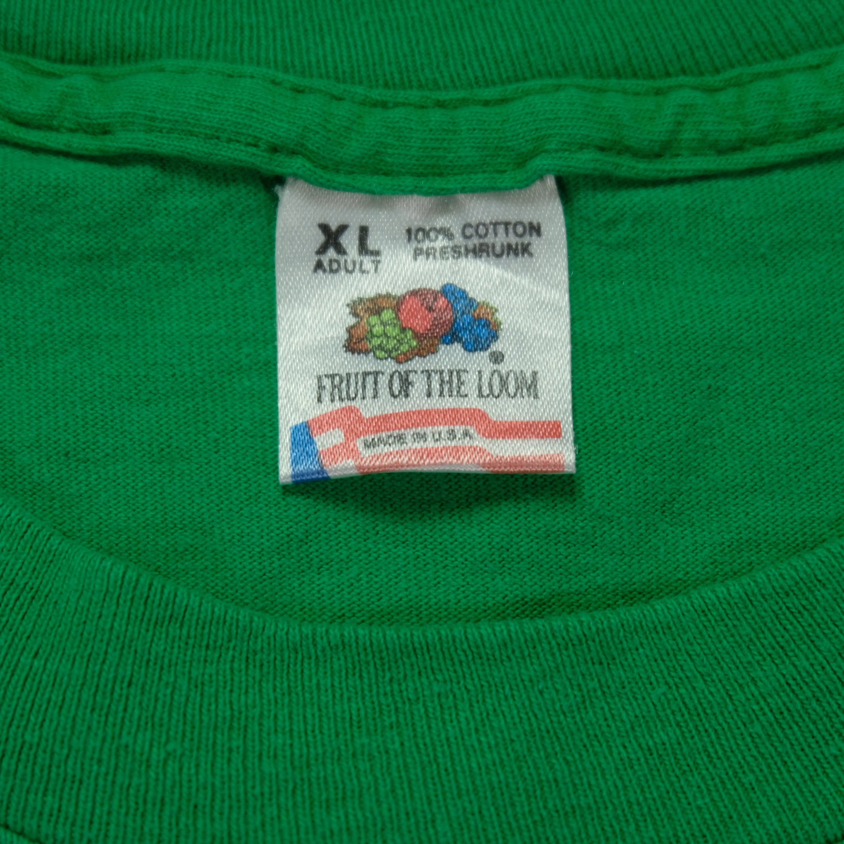 Vintage HBO Logo Graphic T Shirt 90s Green XL - Image 5