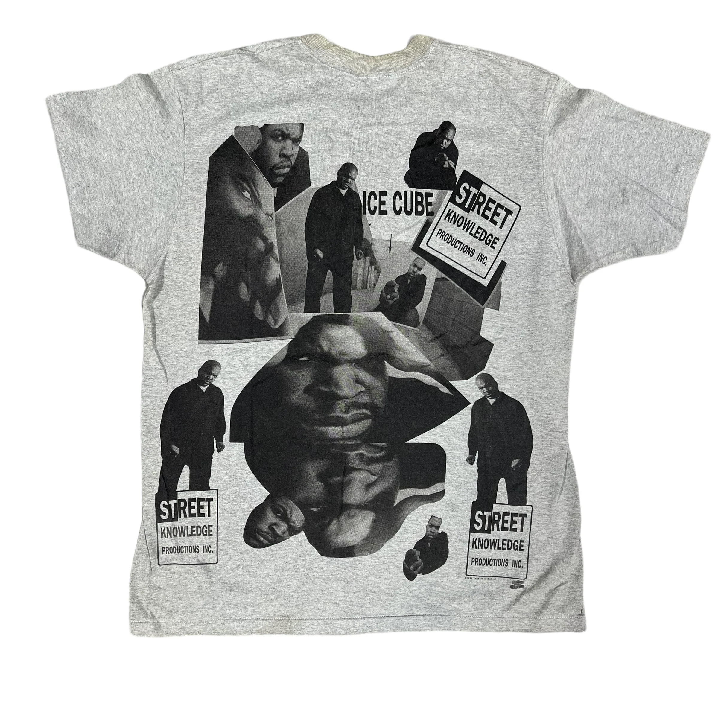 Vintage Ice Cube Street Knowledge Rap Album Promo All Over Print T Shirt 90s XL