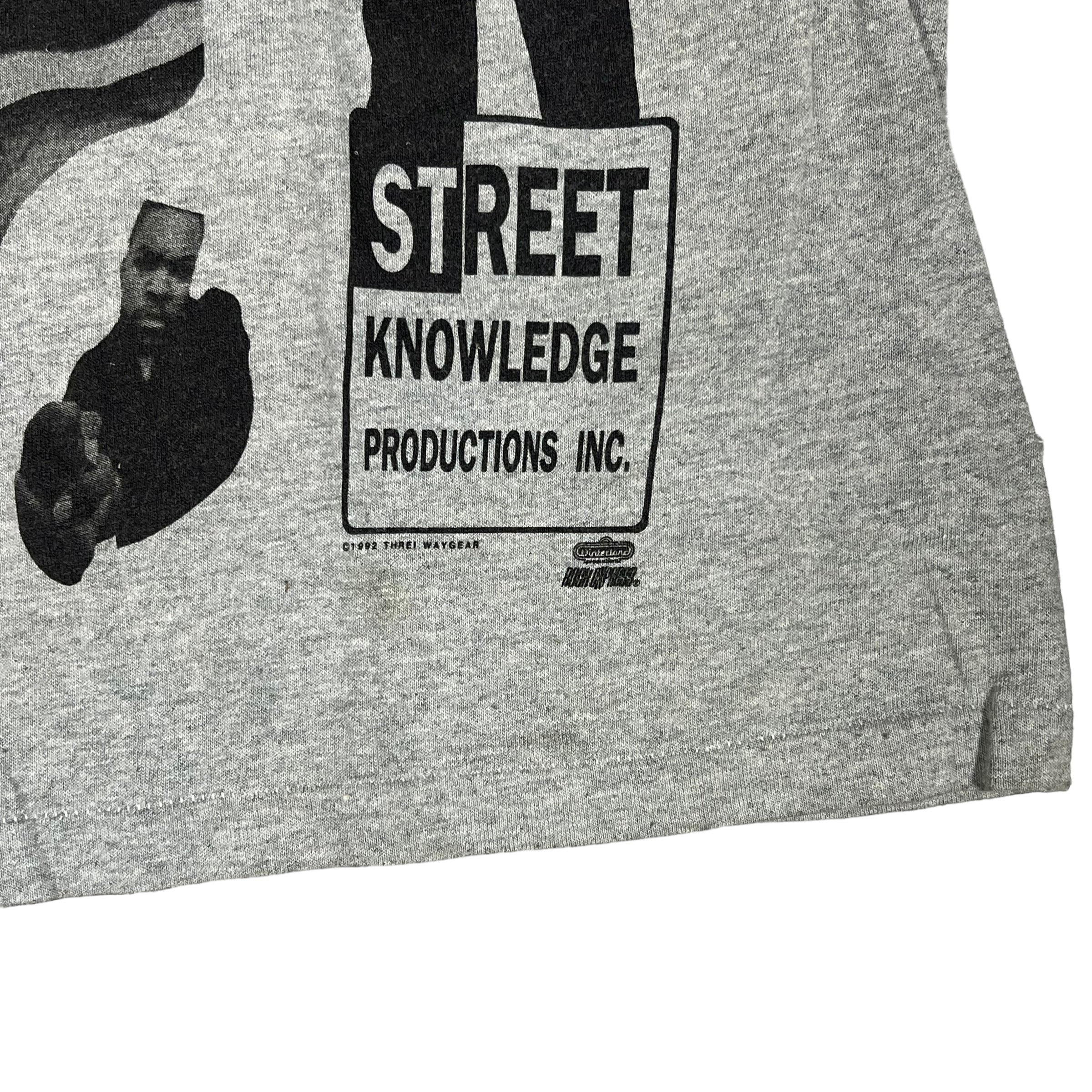 Vintage Ice Cube Street Knowledge Rap Album Promo All Over Print T Shirt 90s XL - Image 4