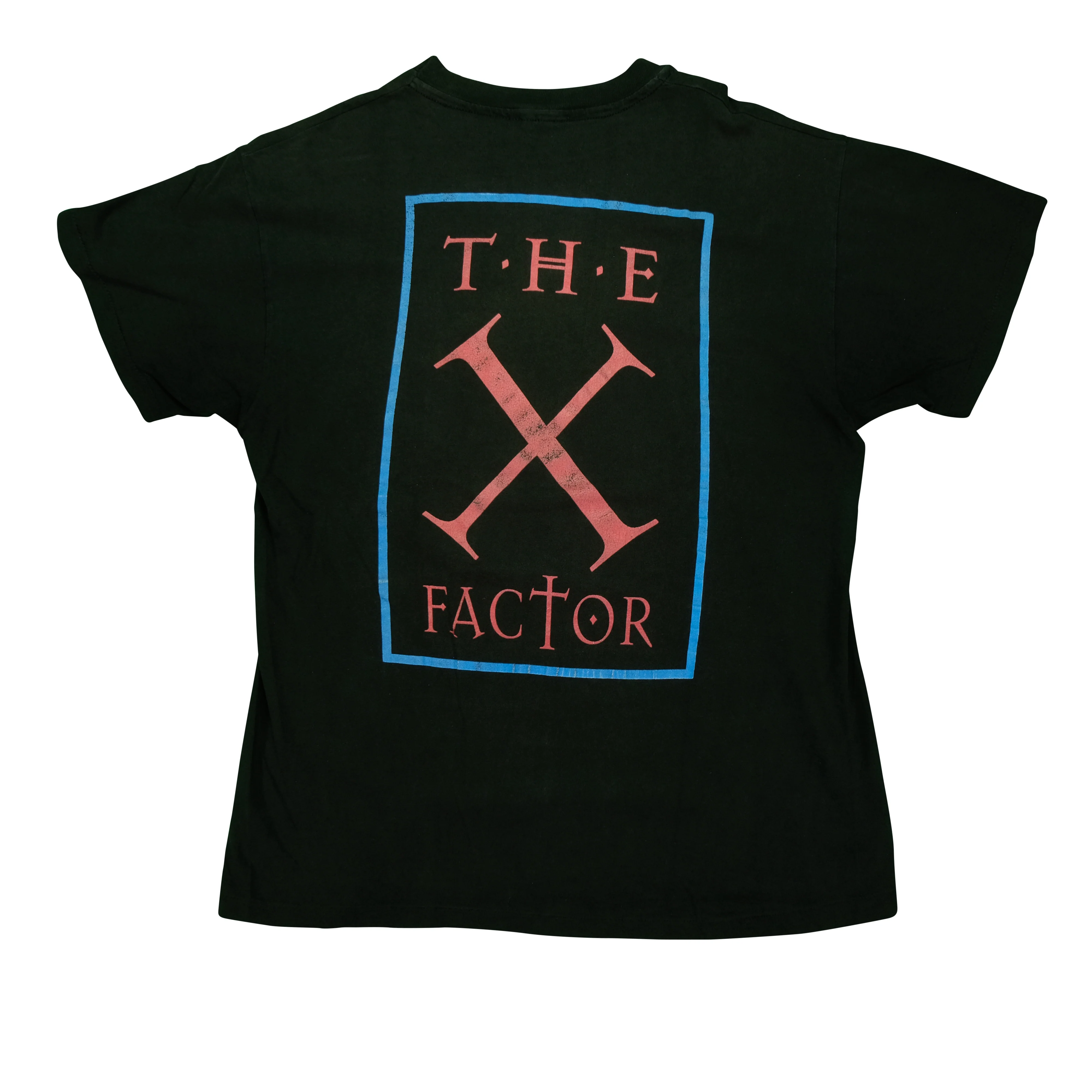 Vintage Iron Maiden The X Factor Album 1995 Tour T Shirt 90s Black - Image 2