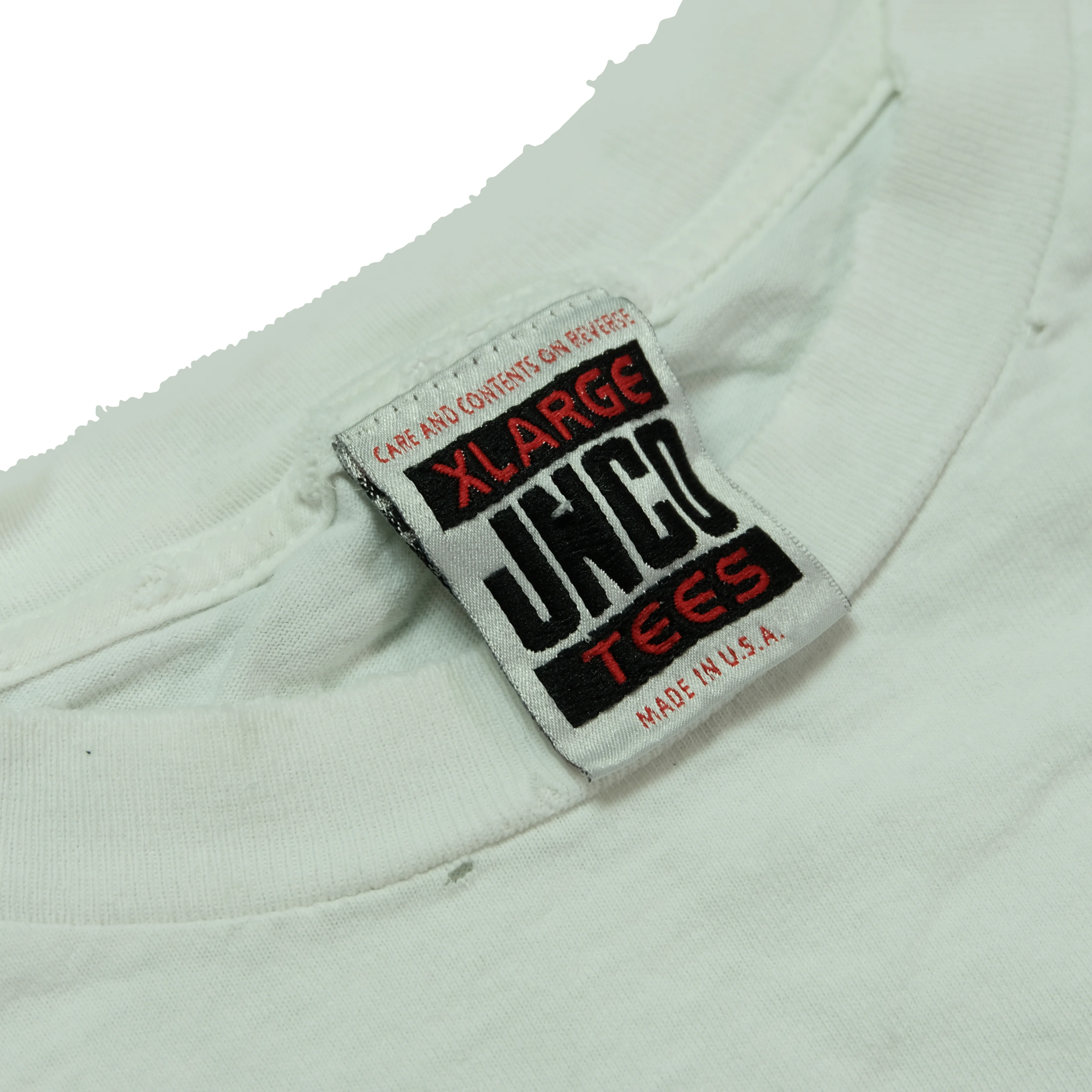 Vintage JNCO Jeans Freakshow Edition Donkey T Shirt 90s White XL - Image 5