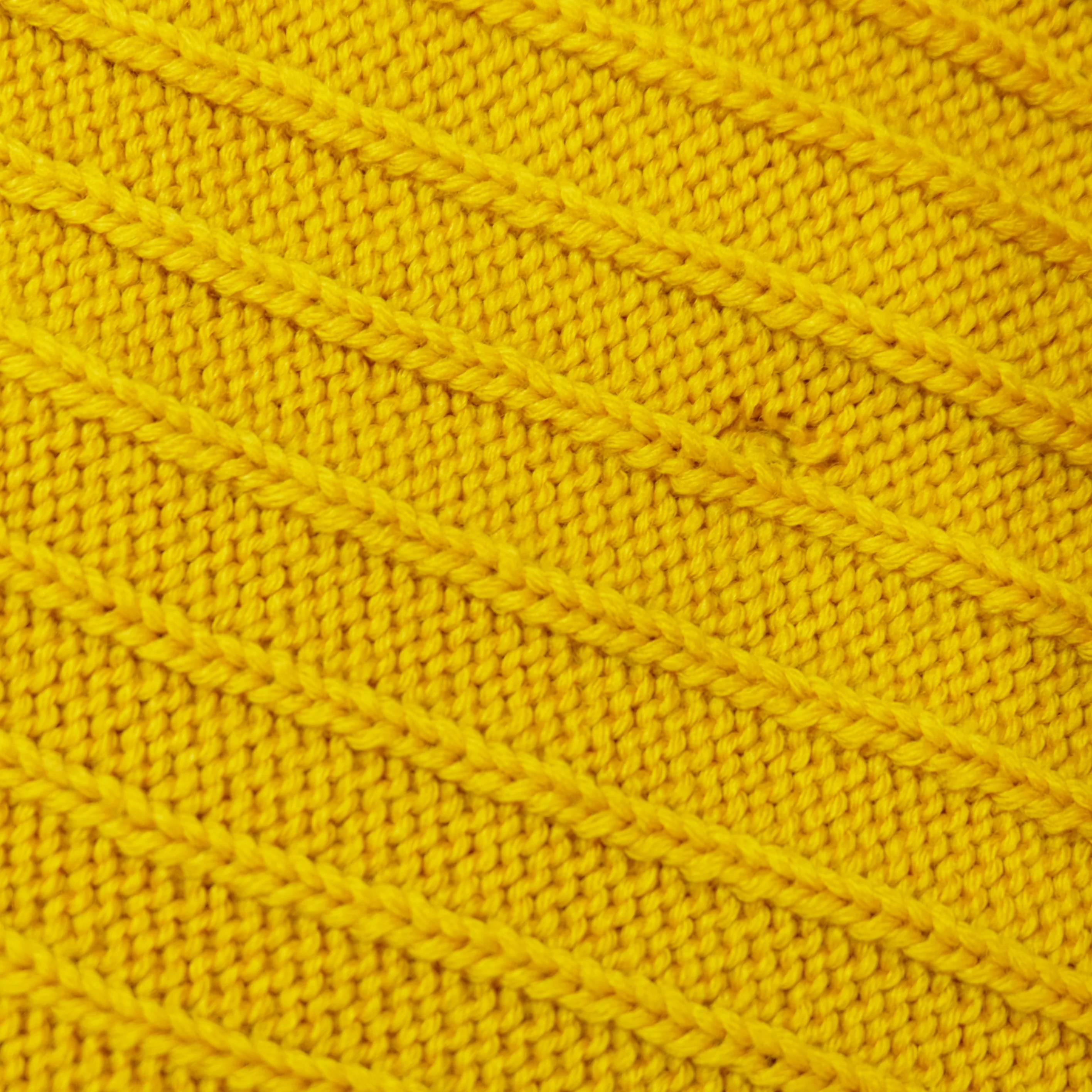 Vintage MCM The Golden Jeans Center Striped Merino Wool Sweater 2000s Yellow 2XL - Image 5