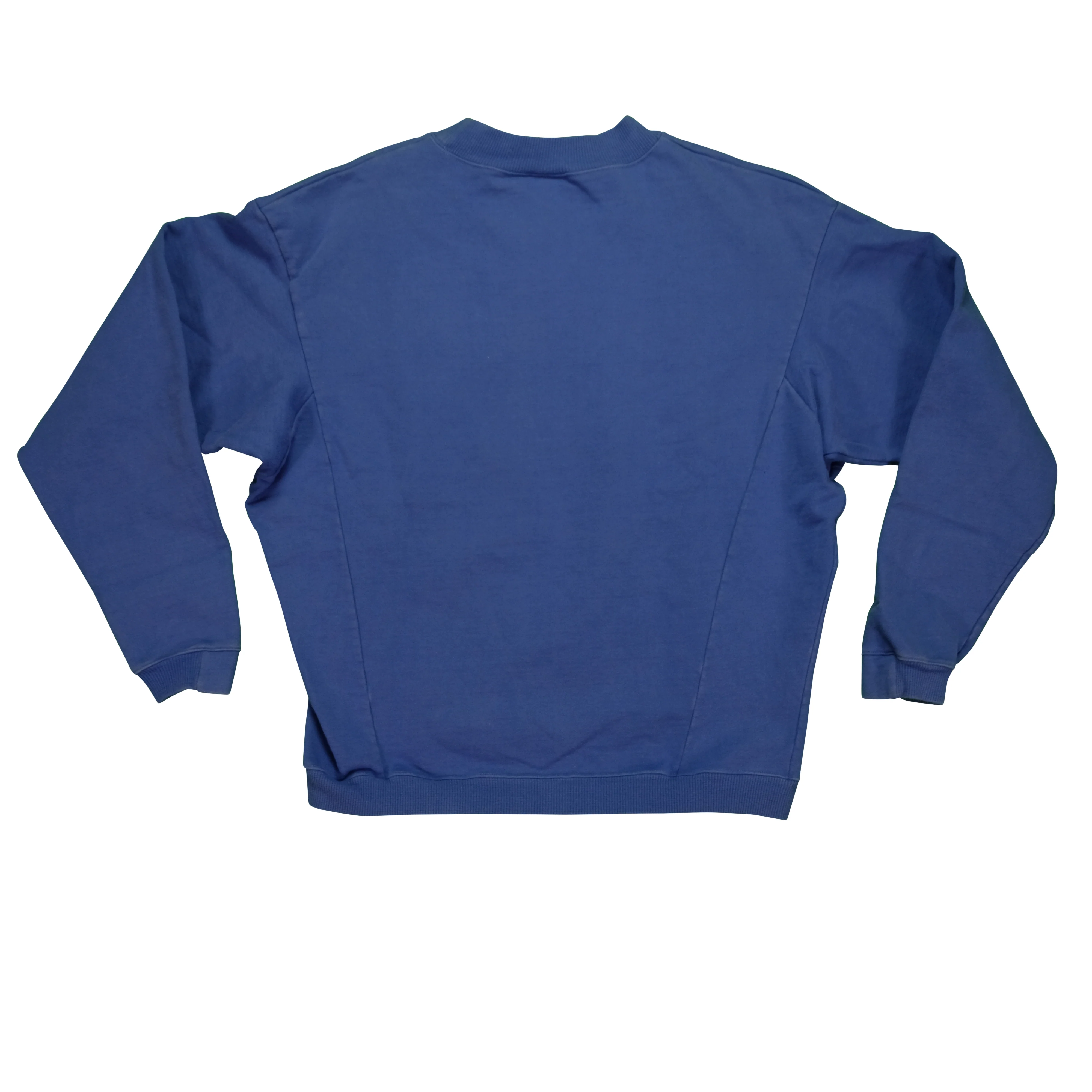 Vintage NIKE ACG Spell Out Swoosh Pullover Sweatshirt 90s Blue M - Image 2