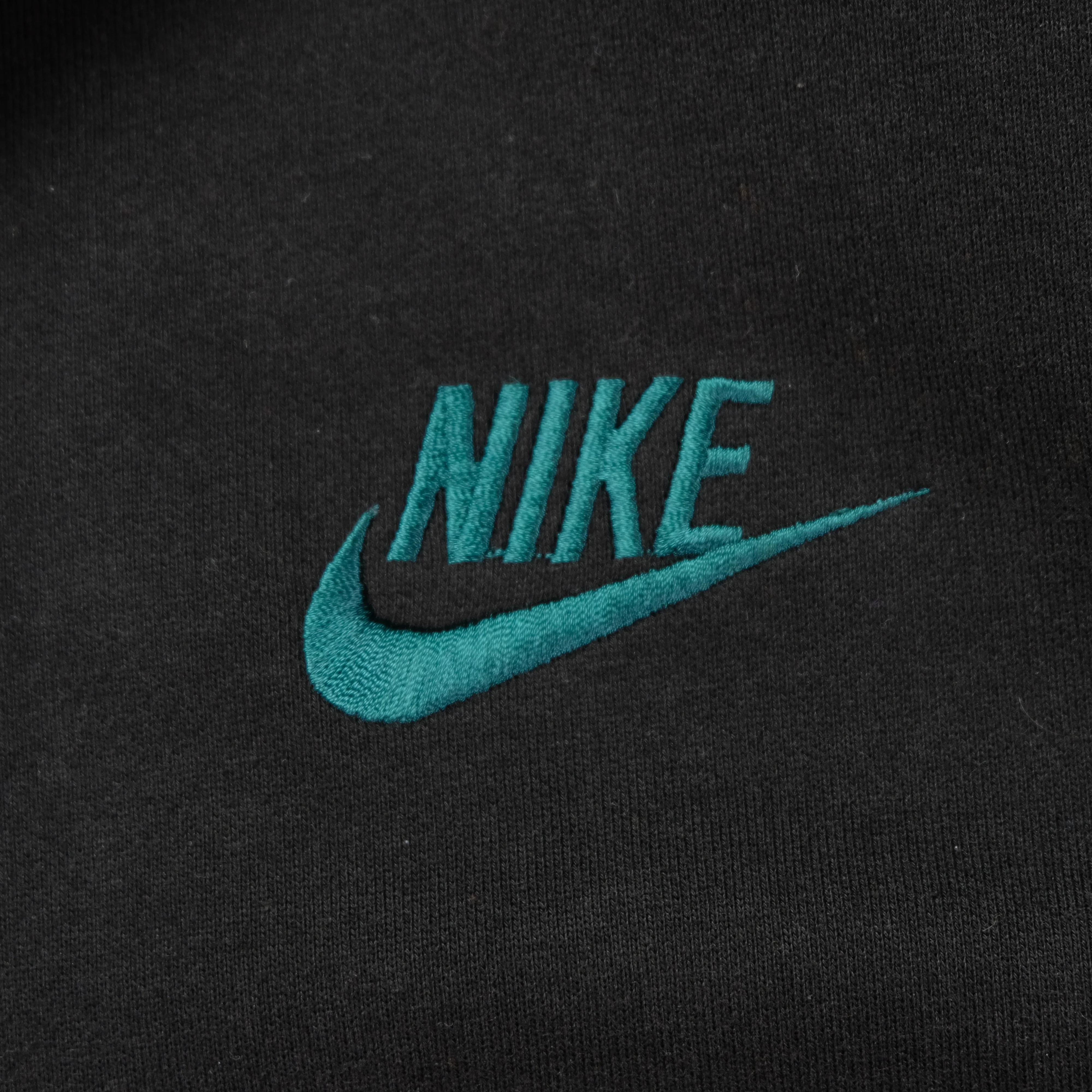 Vintage NIKE Basketball Spell Out Swoosh Hooded Varsity Jacket XL - Image 7