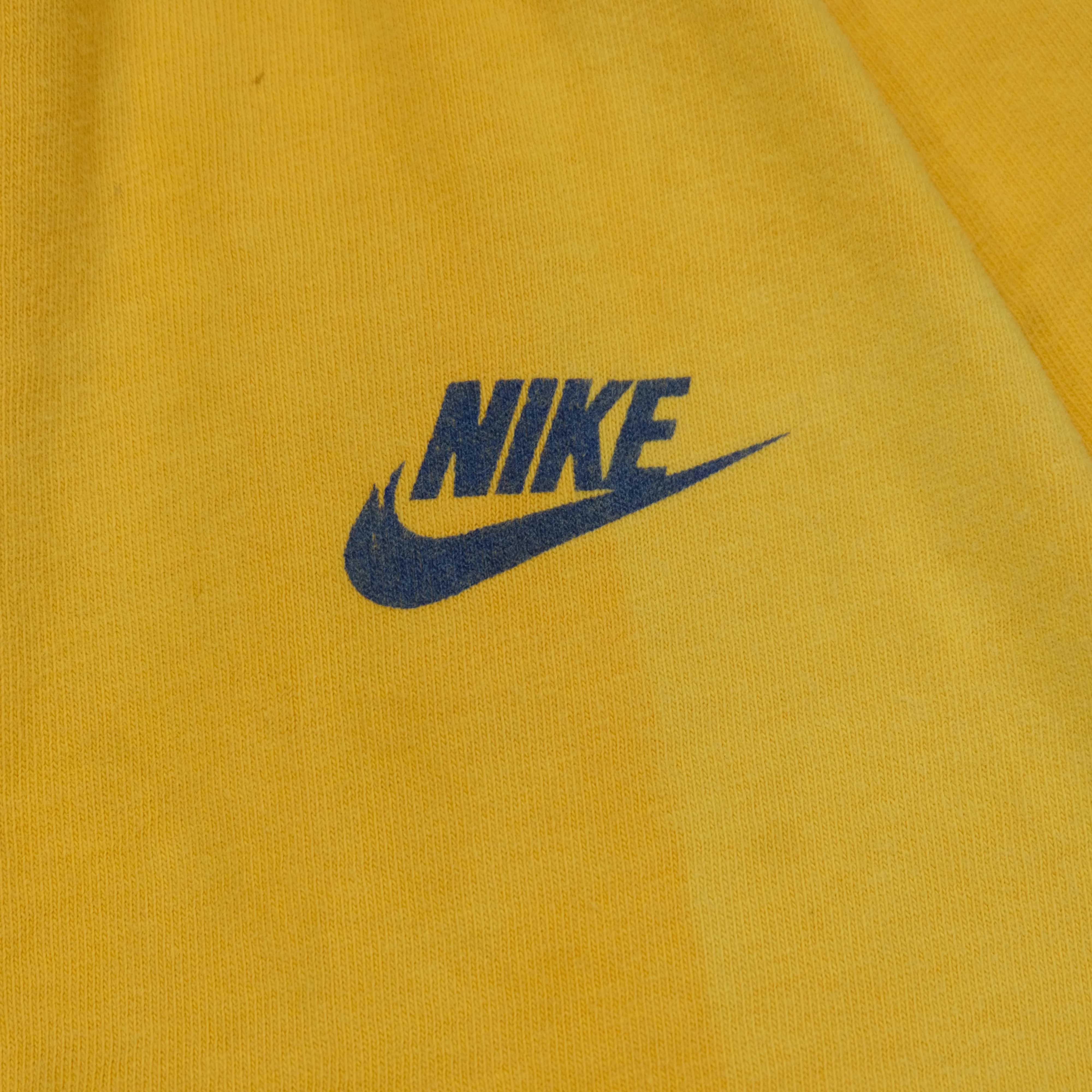 Vintage NIKE Bo Jackson T Shirt 80s 90s Yellow S - Image 10