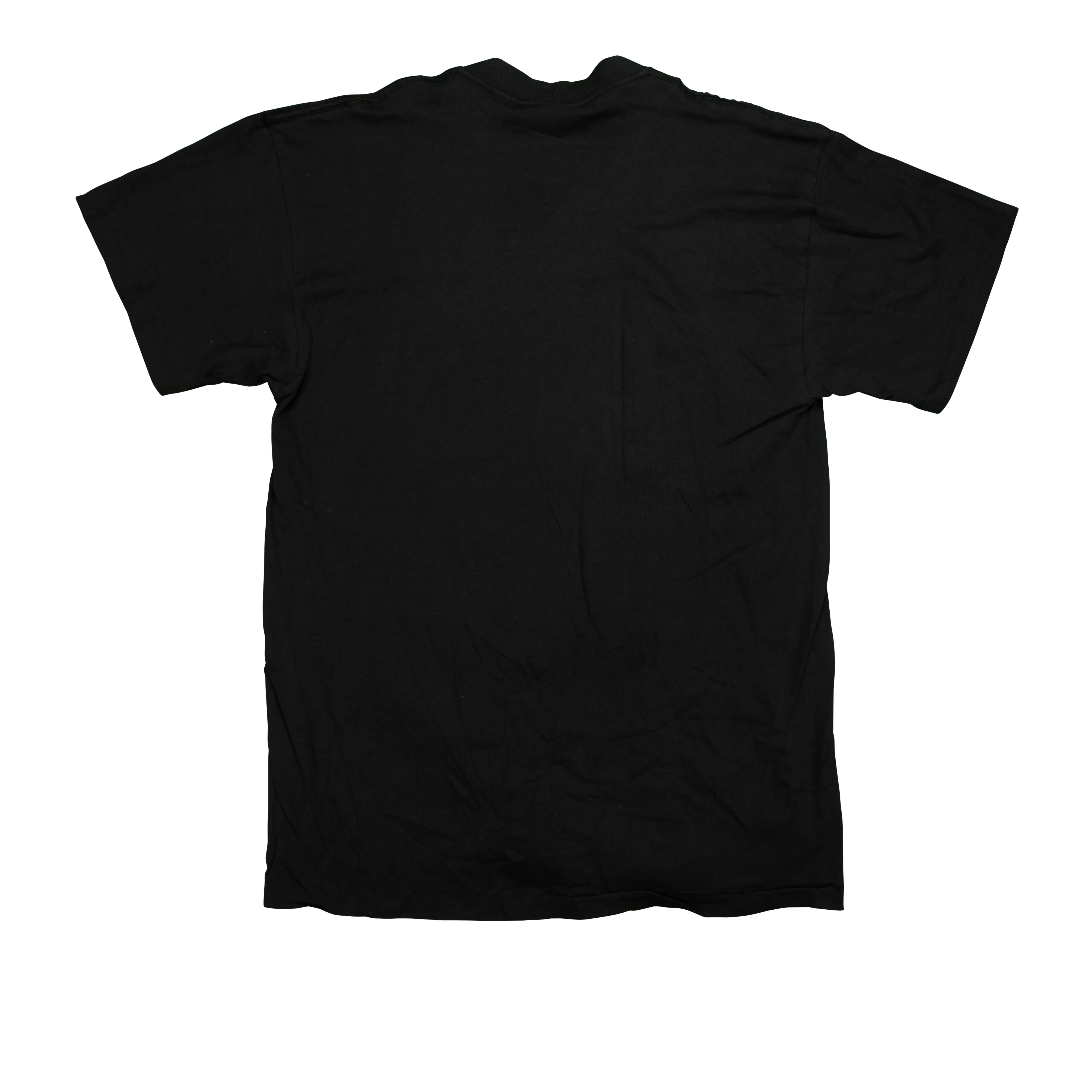 Vintage NIKE Charles Barkley Spell Out Swoosh T Shirt 90s Black NWT XL - Image 2