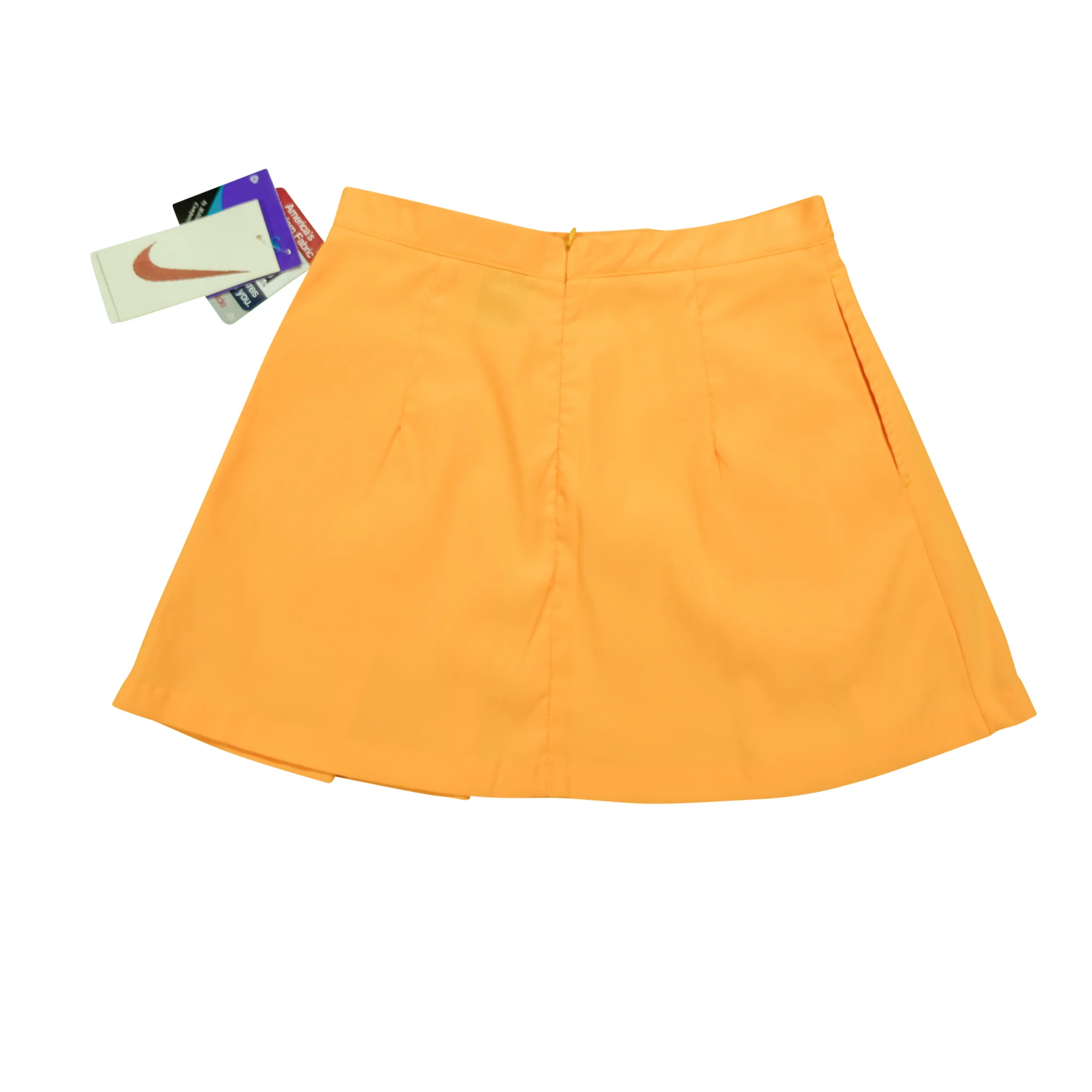 Vintage NIKE Court Challenge Tennis Skirt 90s Yellow NWT L - Image 2