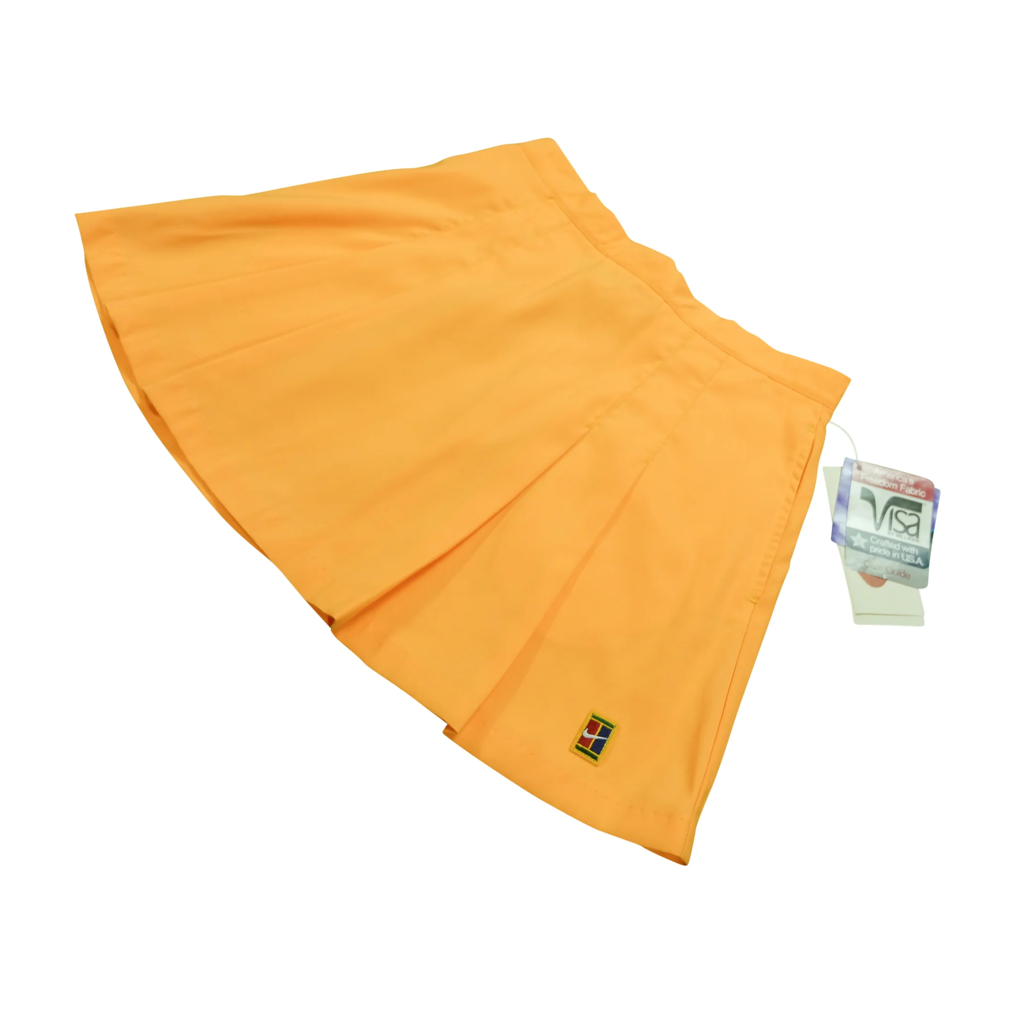 Vintage NIKE Court Challenge Tennis Skirt 90s Yellow NWT L - Image 3