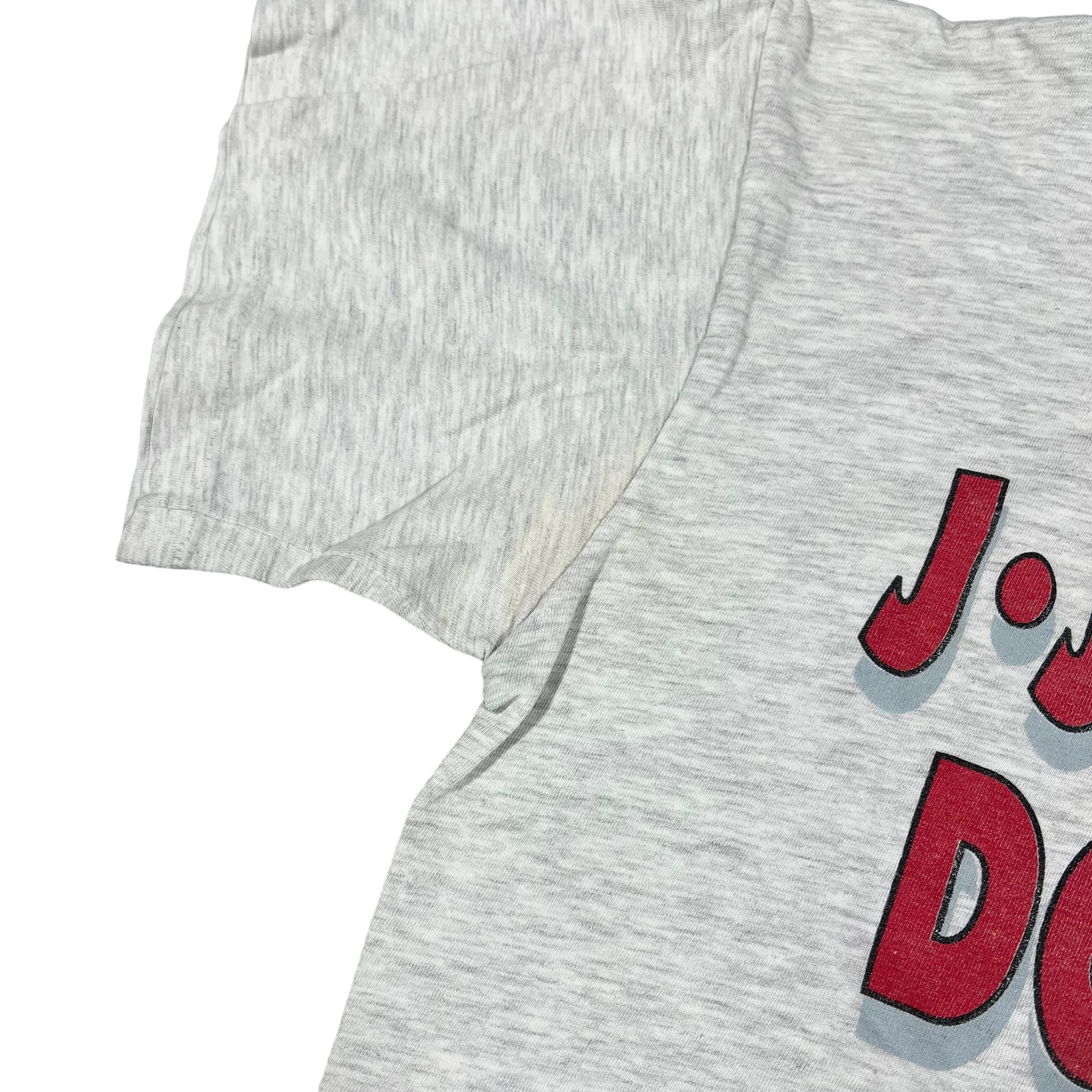 Vintage NIKE Just Do It Porky Pig Looney Tunes 1993 T Shirt 90s Gray L - Image 3