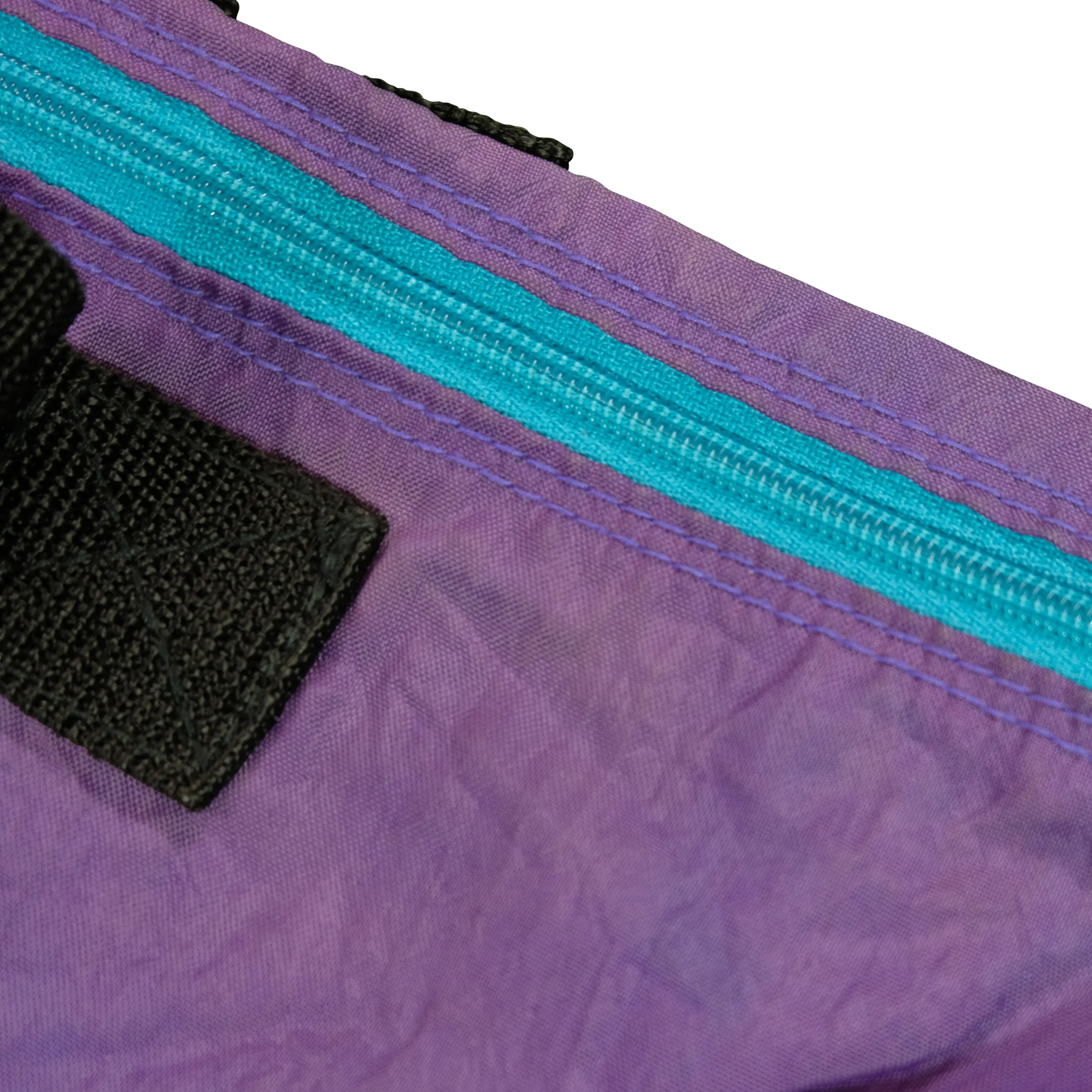 Vintage NIKE Spell Out Swoosh Shoulder Bag 80s 90s Purple - Image 10