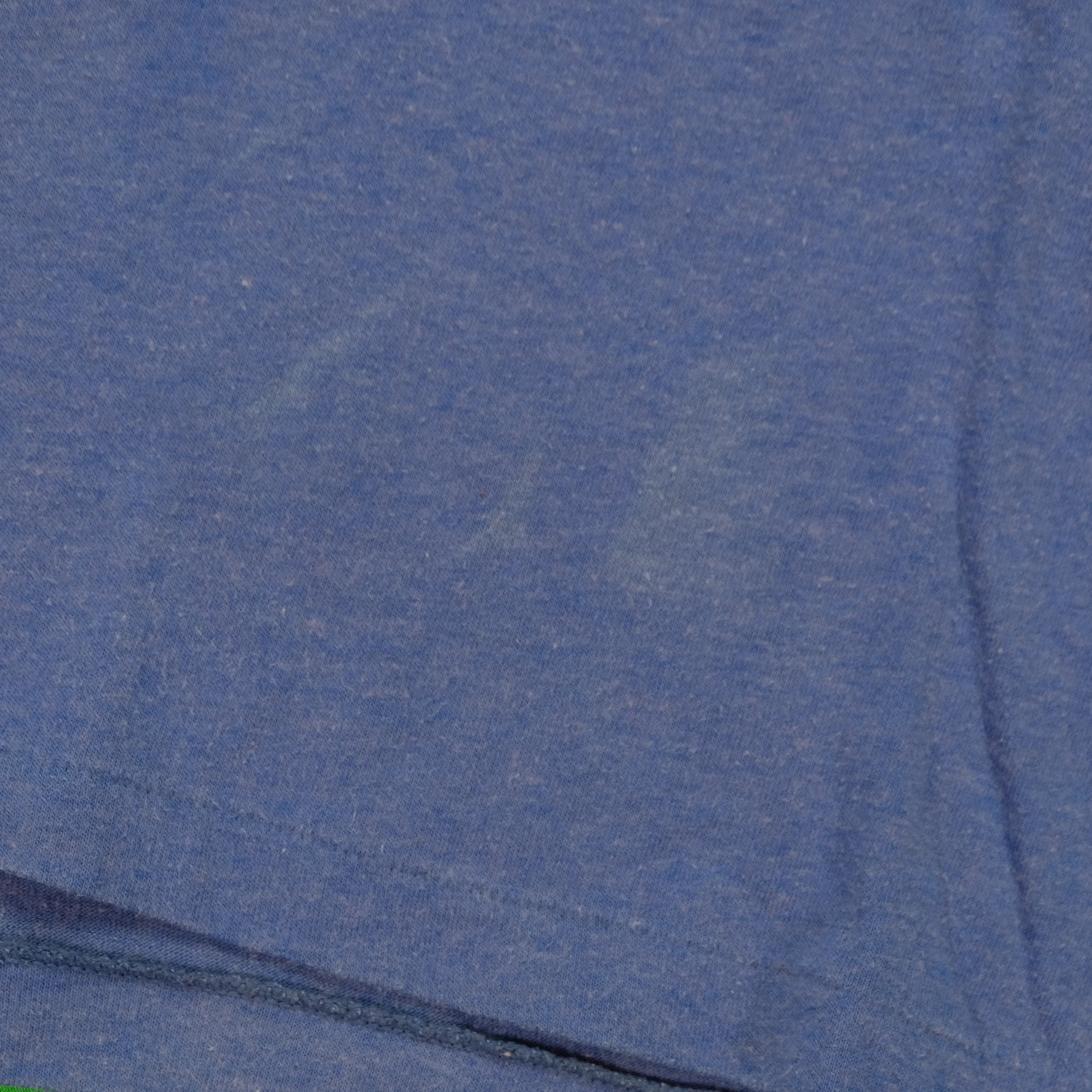 Vintage NIKE Spell Out Swoosh T Shirt 80s Navy Blue XL - Image 6