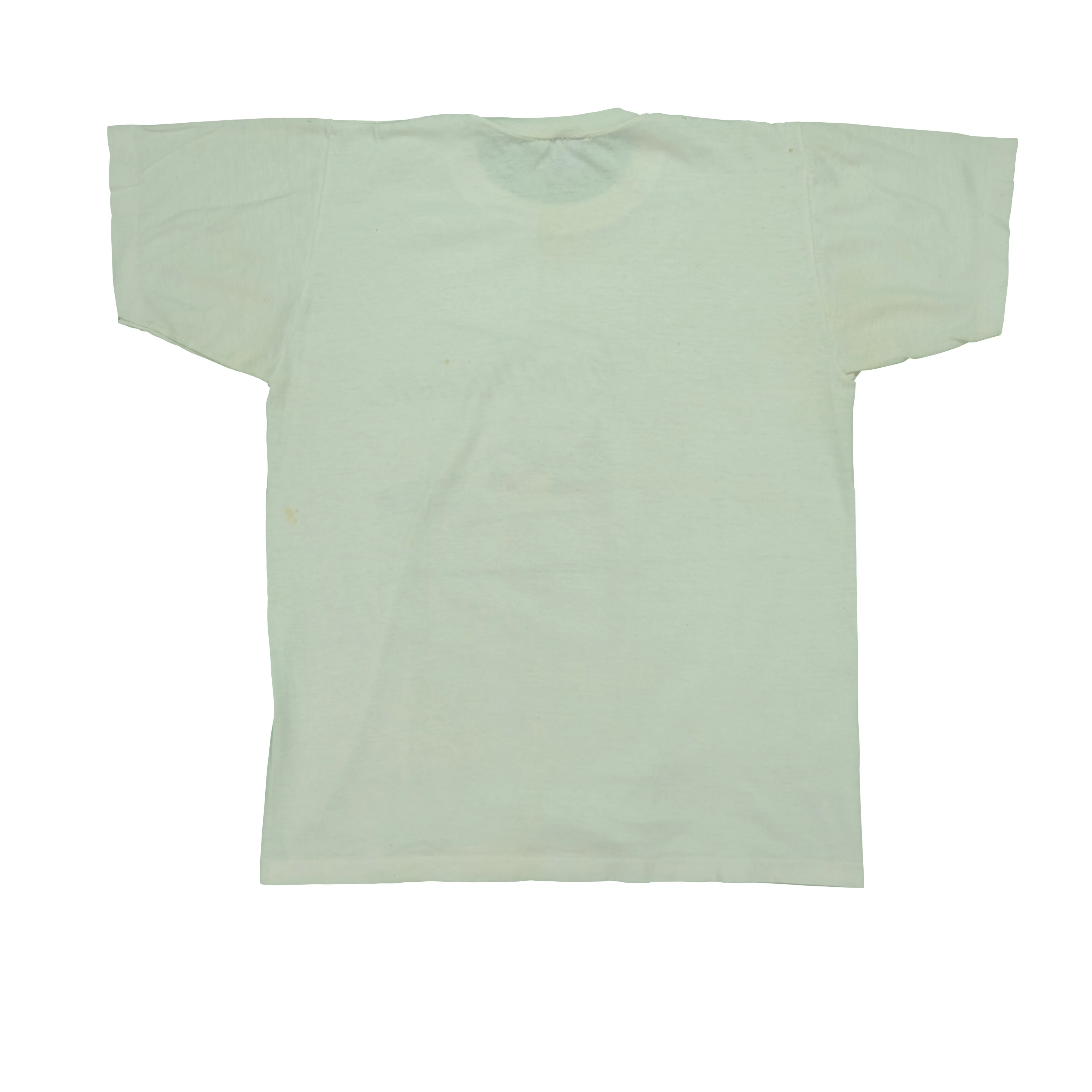 Vintage NIKE Terra Trainer Shoe Promo Swoosh T Shirt 80s White L - Image 2