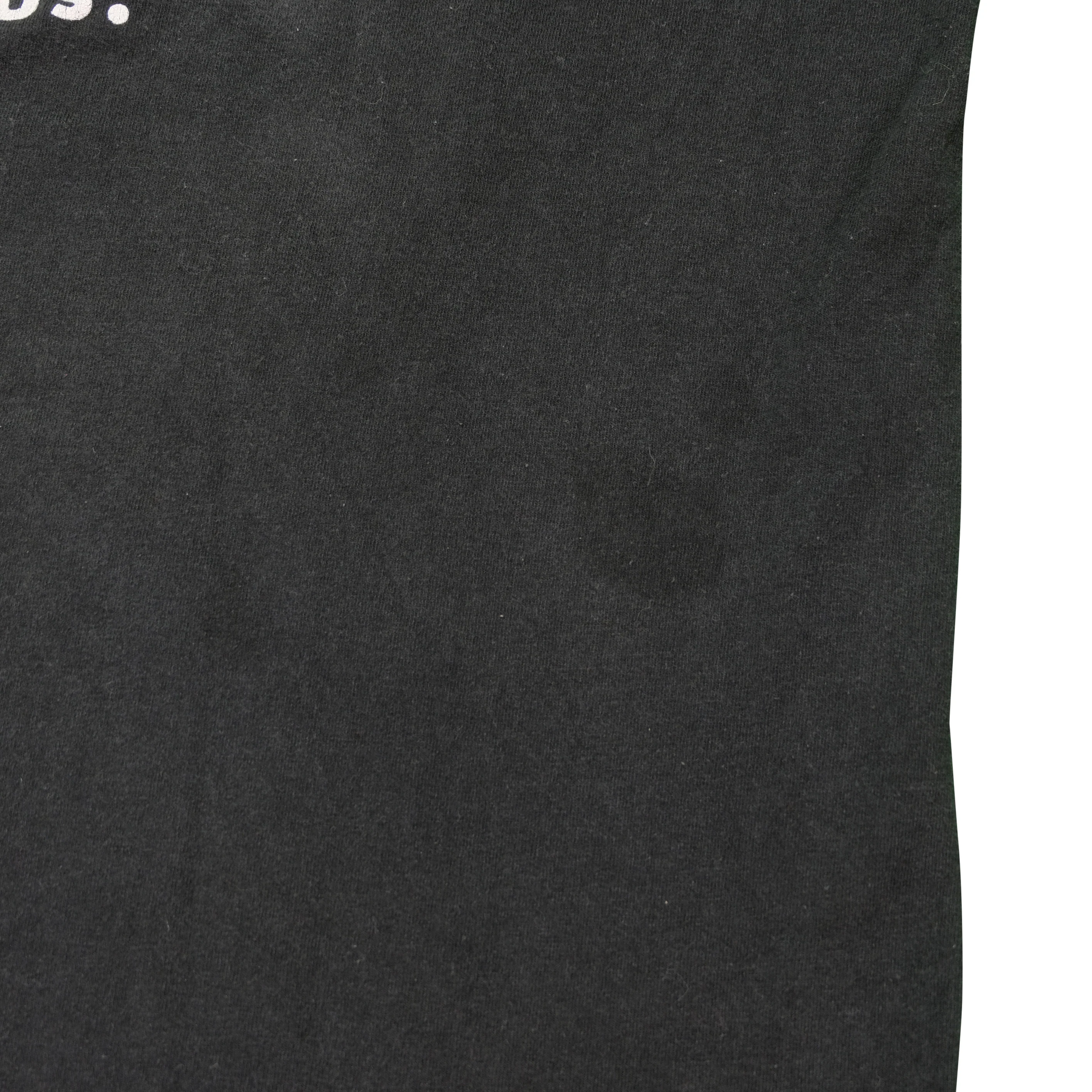 Vintage NIKE Thanks Mike For Inspiring Us Michael Jordan Retirement T Shirt 2000s Black 2XL - Image 8
