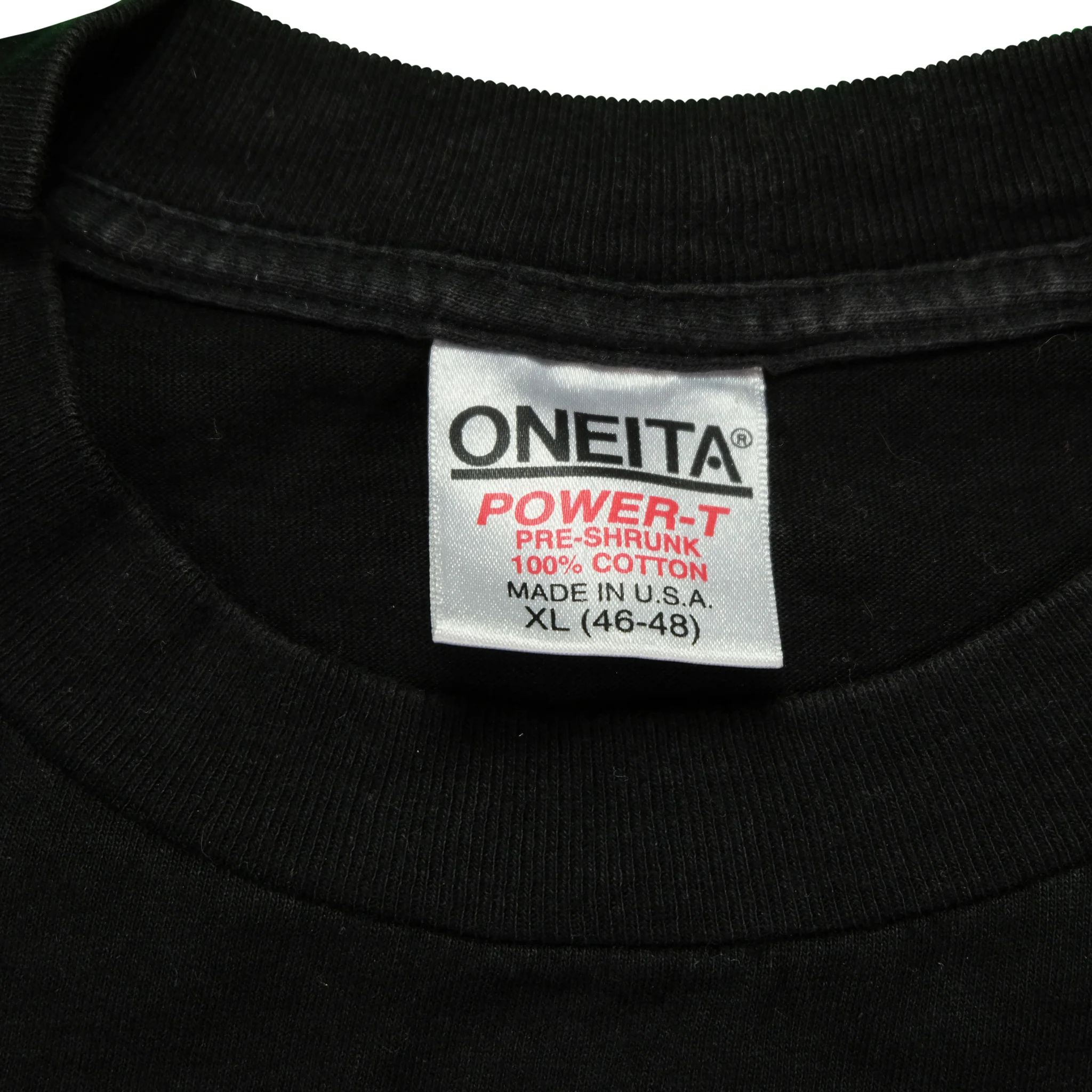 Vintage ONEITA Generation Eight 8 Ball 1992 T Shirt 90s Black XL - Image 4