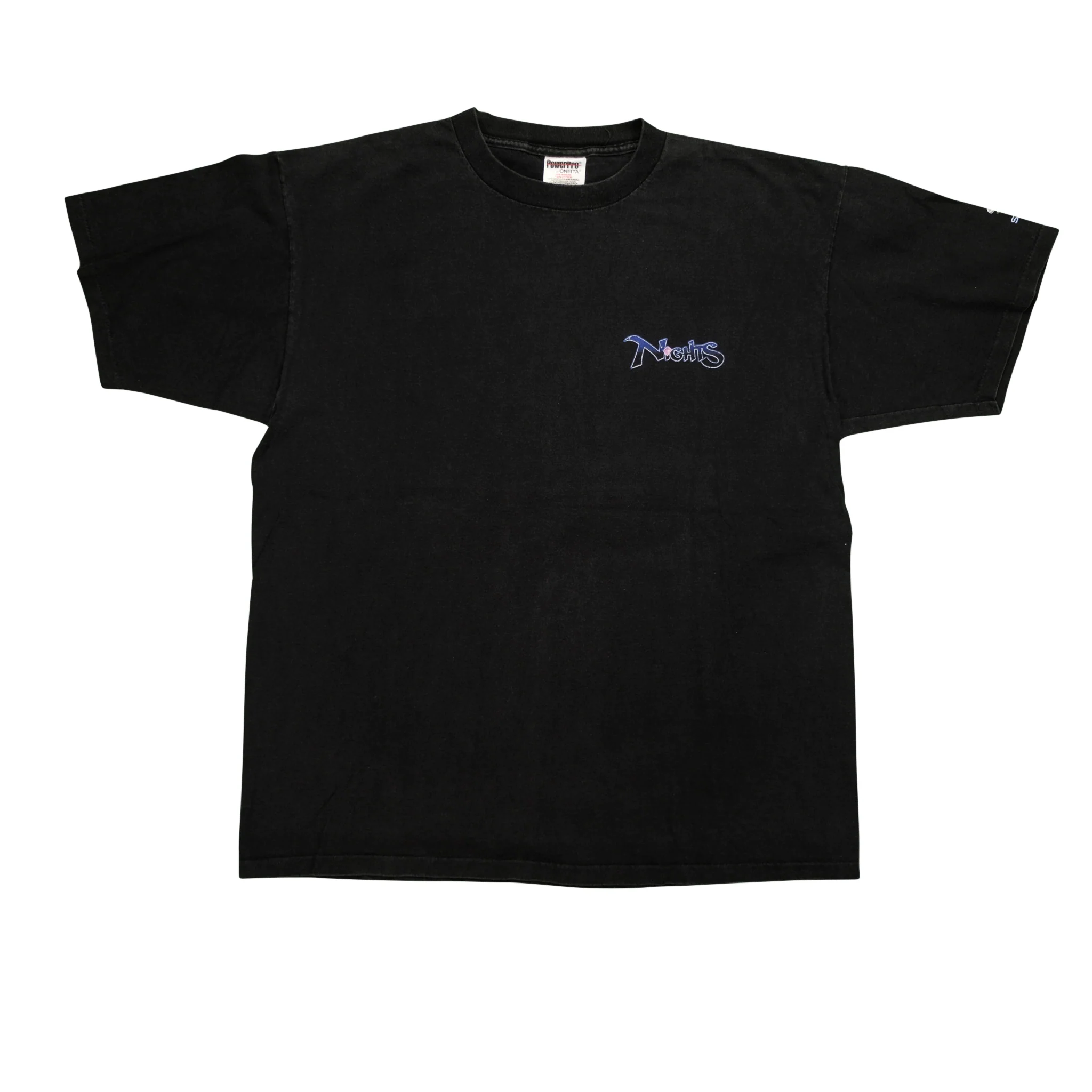Vintage ONEITA Nights Into Dreams Sega Saturn 1996 Video Game Promo T Shirt 90s Black XL - Image 3