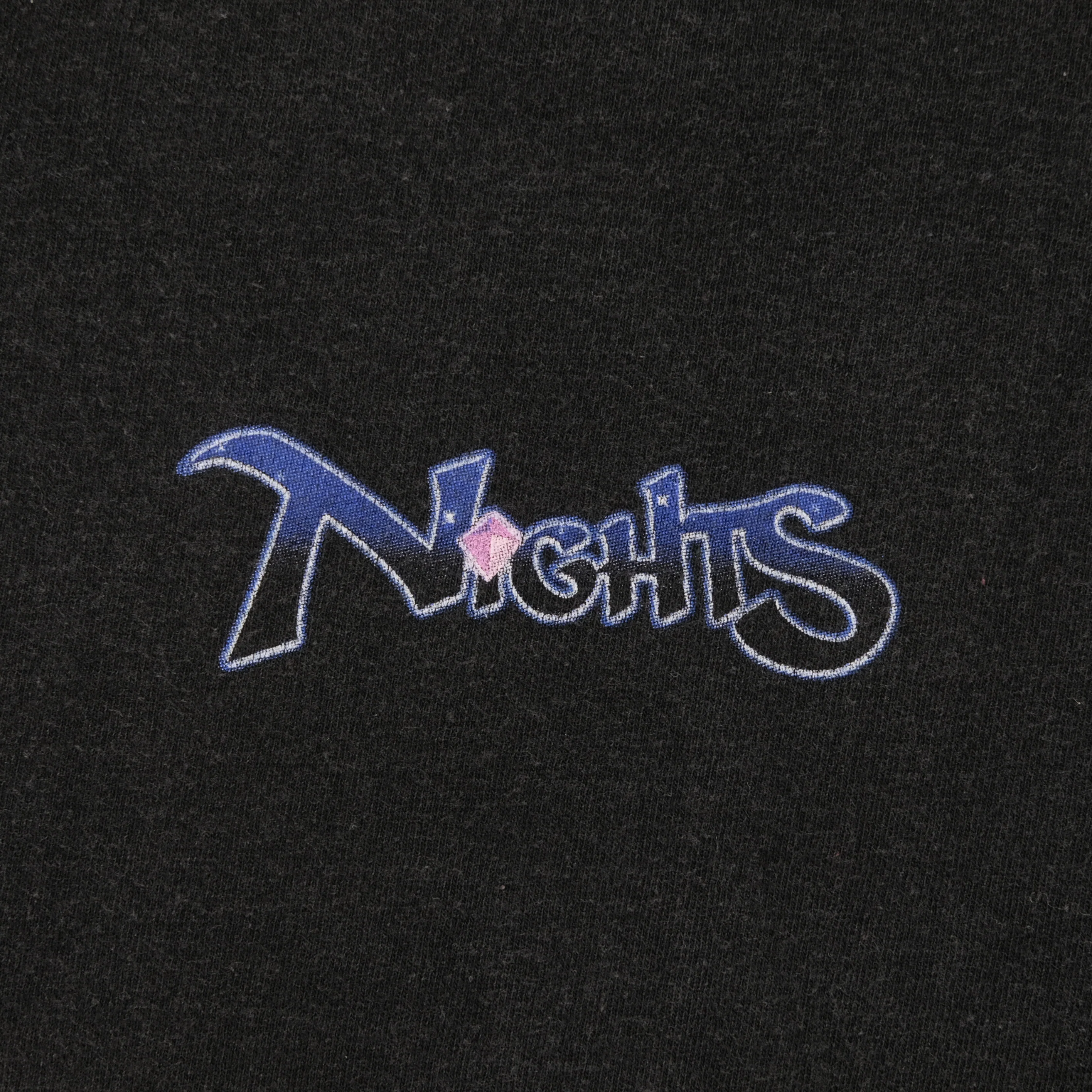 Vintage ONEITA Nights Into Dreams Sega Saturn 1996 Video Game Promo T Shirt 90s Black XL - Image 5