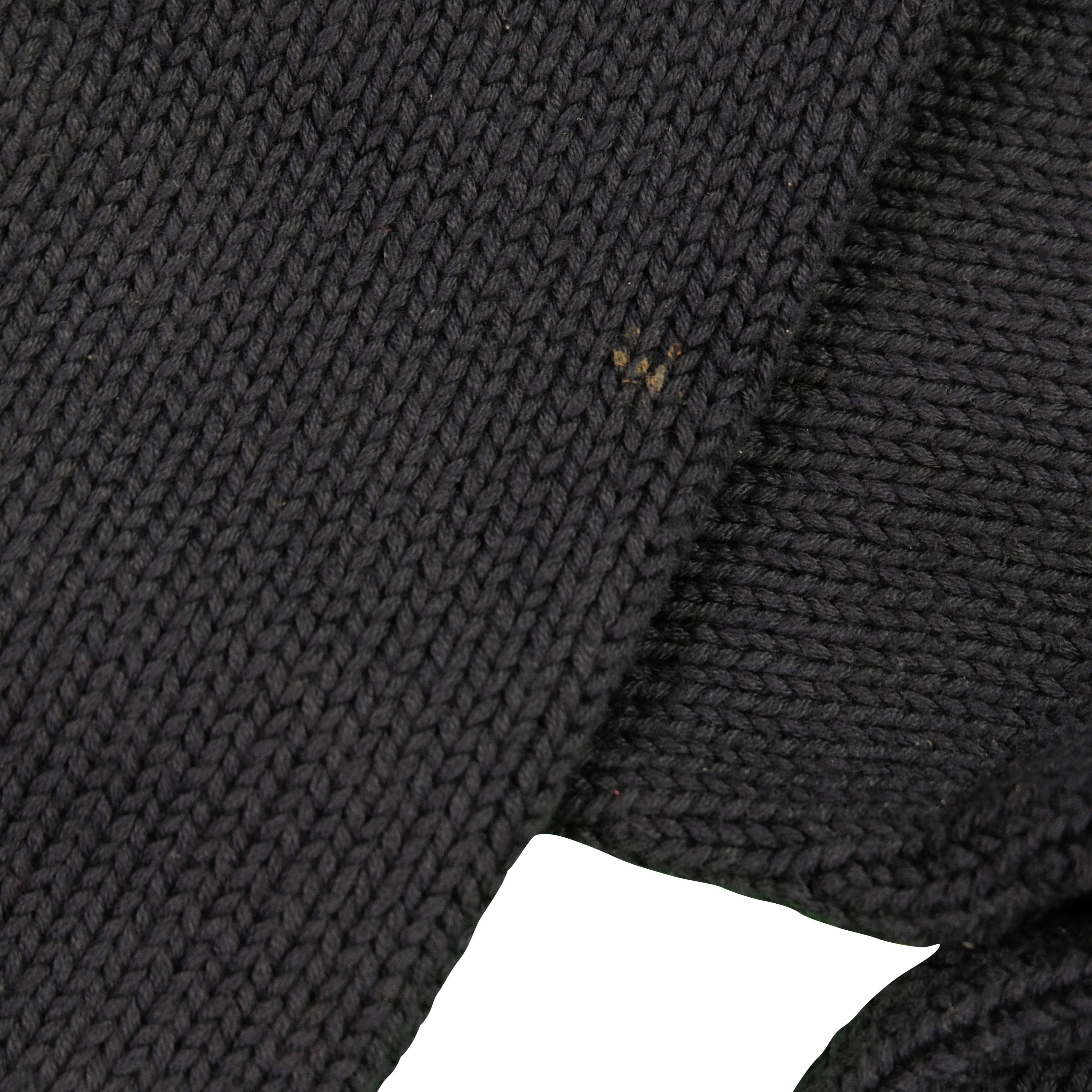 Vintage POLO RALPH LAUREN USA Flag Sitting Bear Hand Knit Sweater 90s Navy Blue XL - Image 5