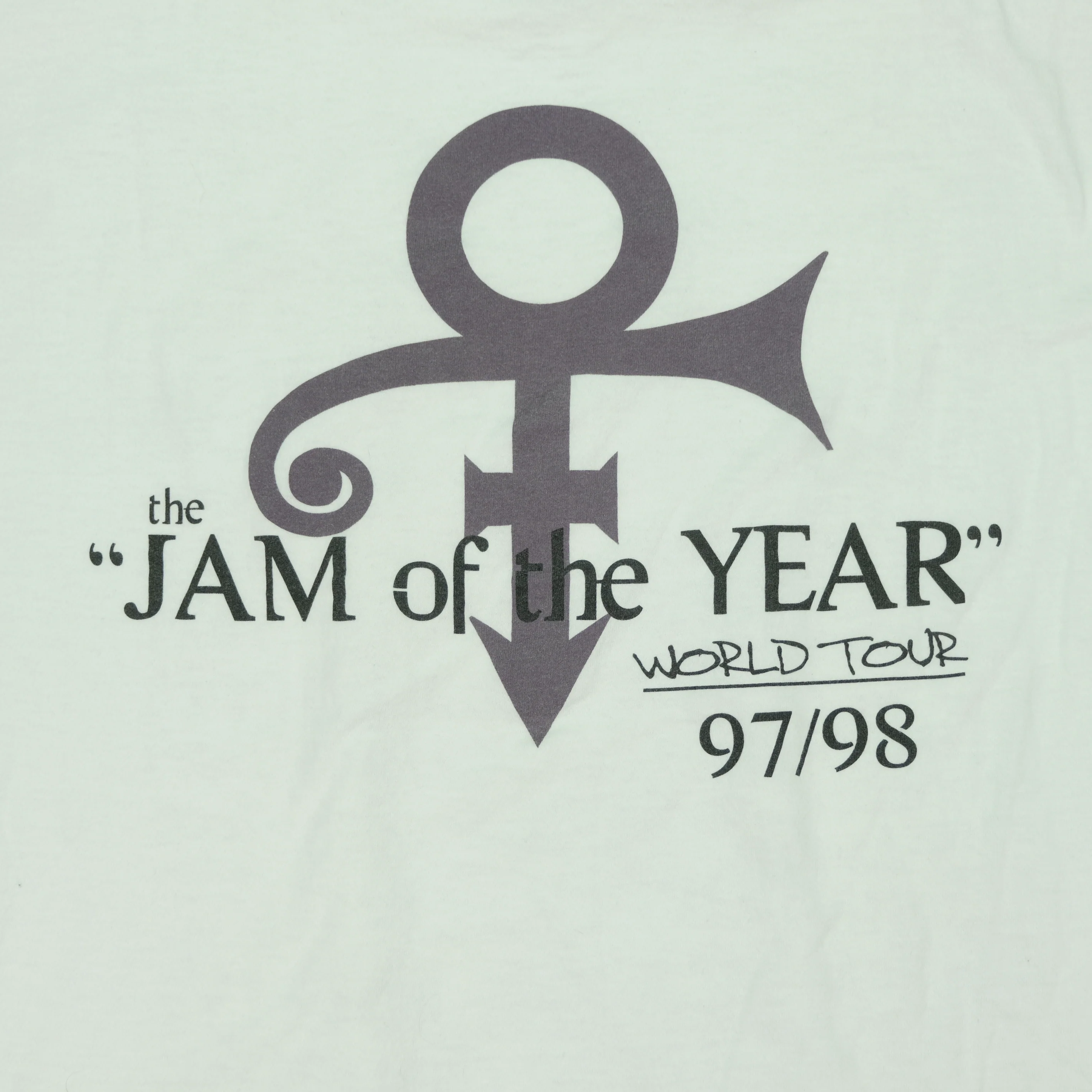 Vintage Prince Love Sex Liberty Jam of the Year 1997-1998 Tour T Shirt 90s White XL - Image 5