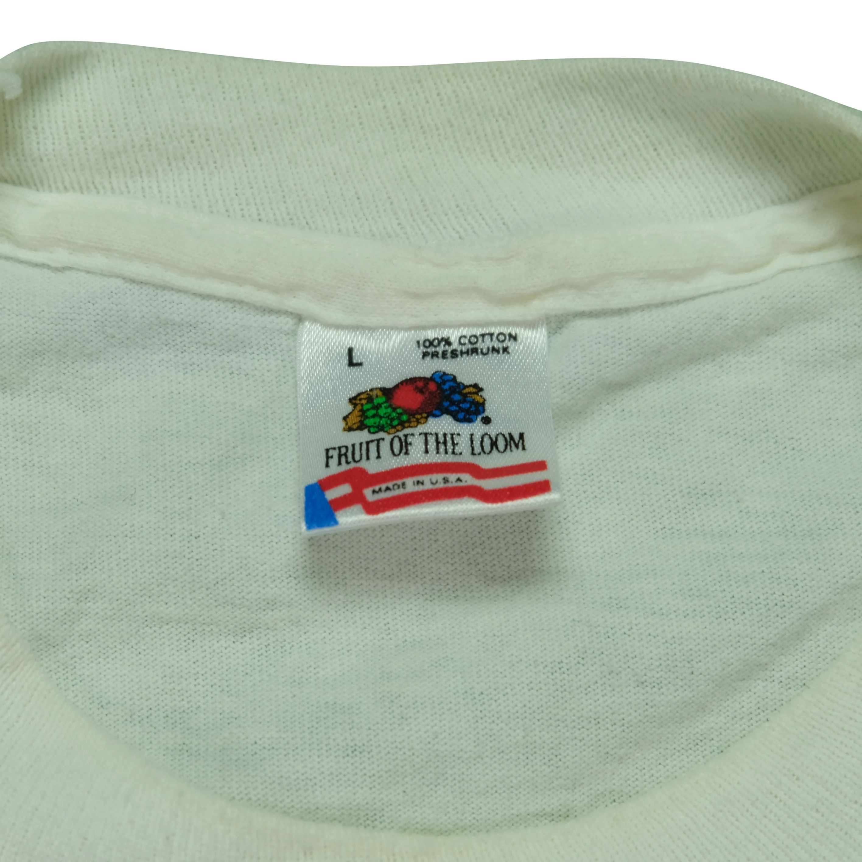 Vintage Rob Schneider The Richmeister 1991 Saturday Night Live T Shirt 90s White L - Image 5