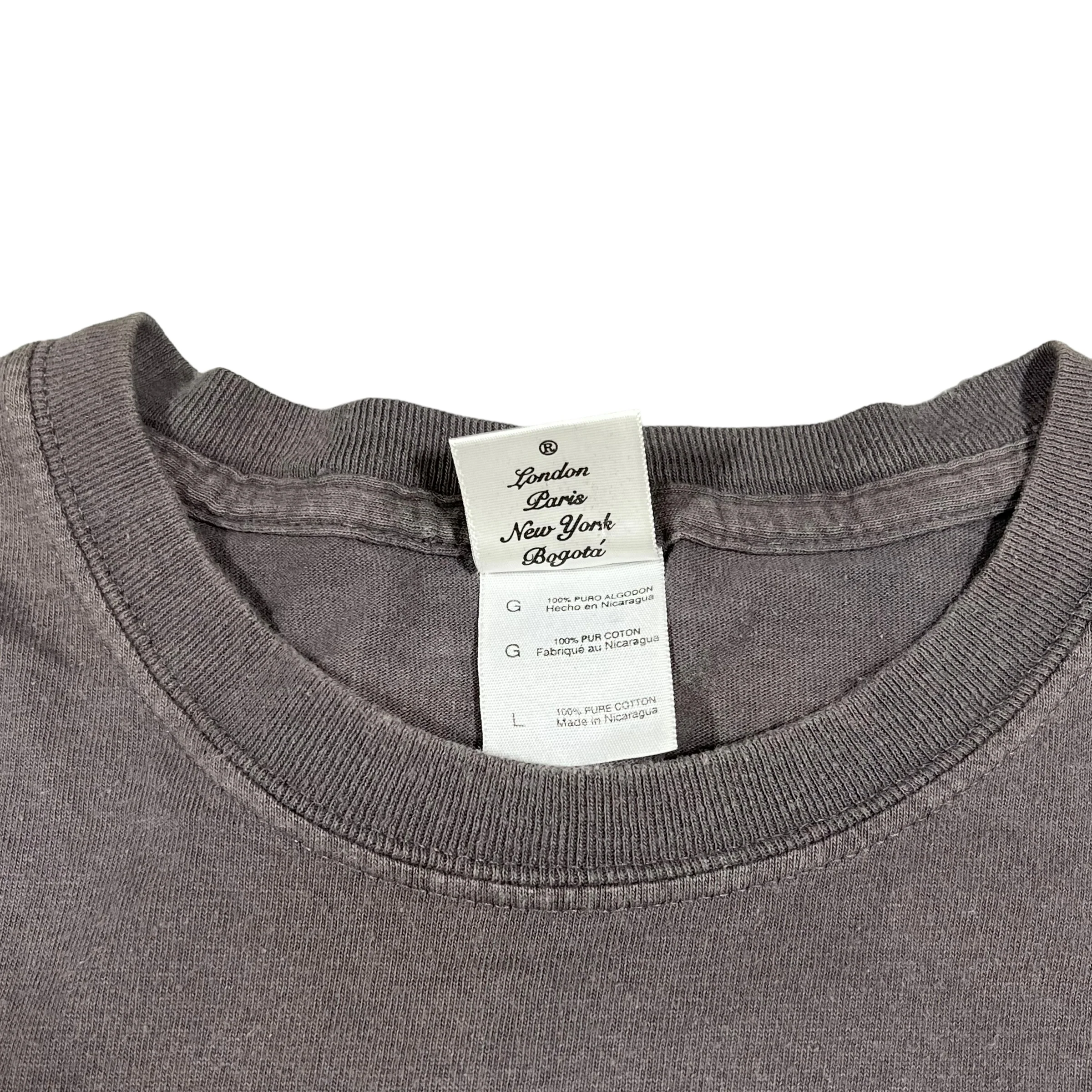 Vintage ROCKSTAR GAMES Midnight Club Los Angeles Video Game Promo T Shirt 2000s Gray L - Image 4
