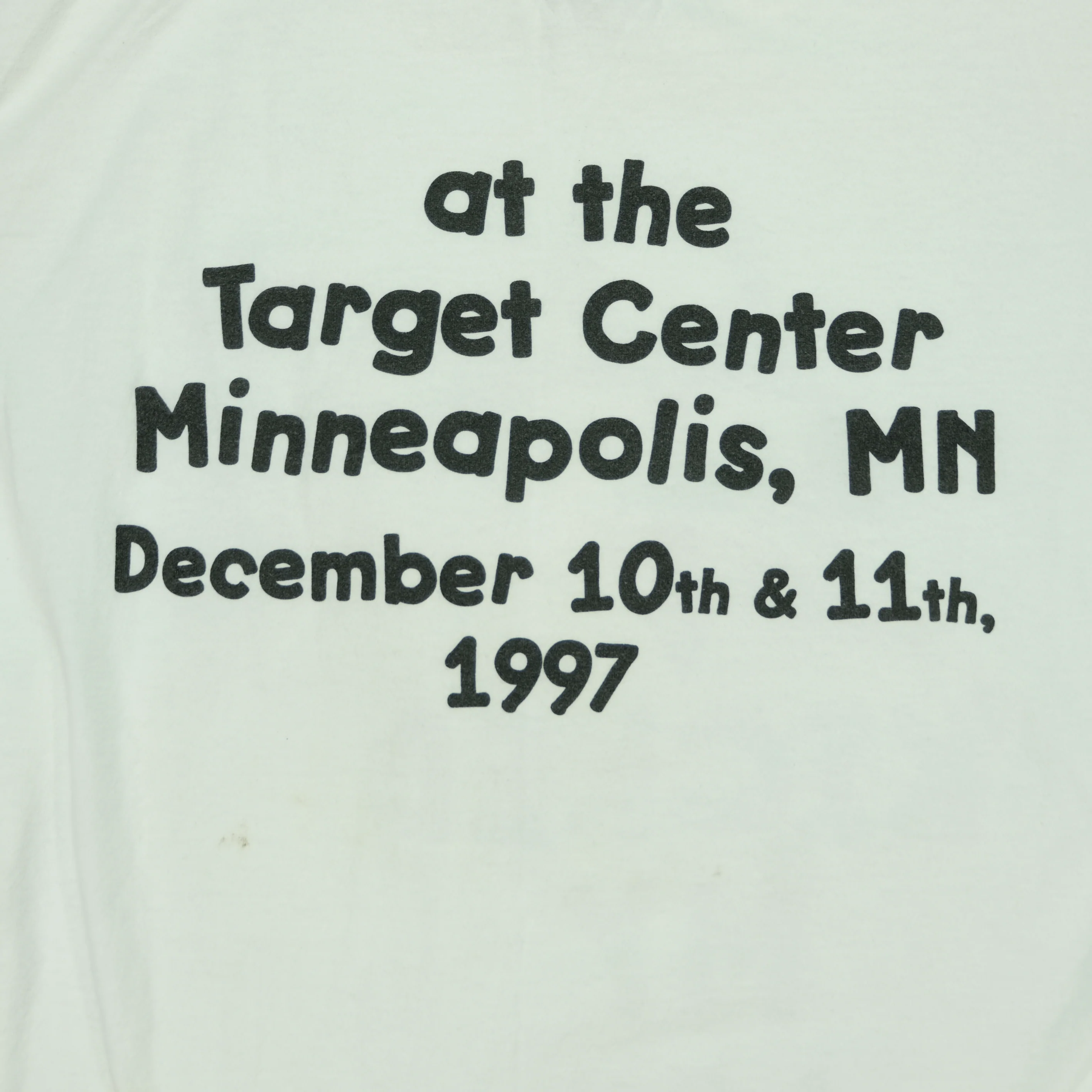 Vintage ROYAL AVALON Prince Sex Love Liberty Tour Kicked My Ass at the Target Center in Minneapolis 1997 T Shirt 90s White XL - Image 8