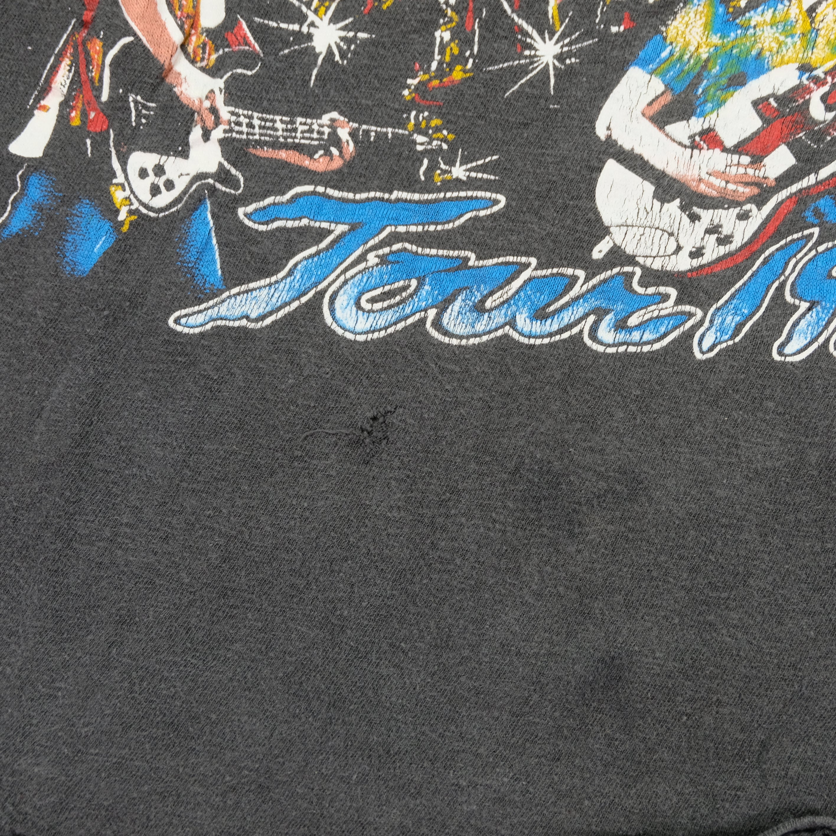 Vintage Rush 1980 Tour T Shirt 80s Black - Image 8