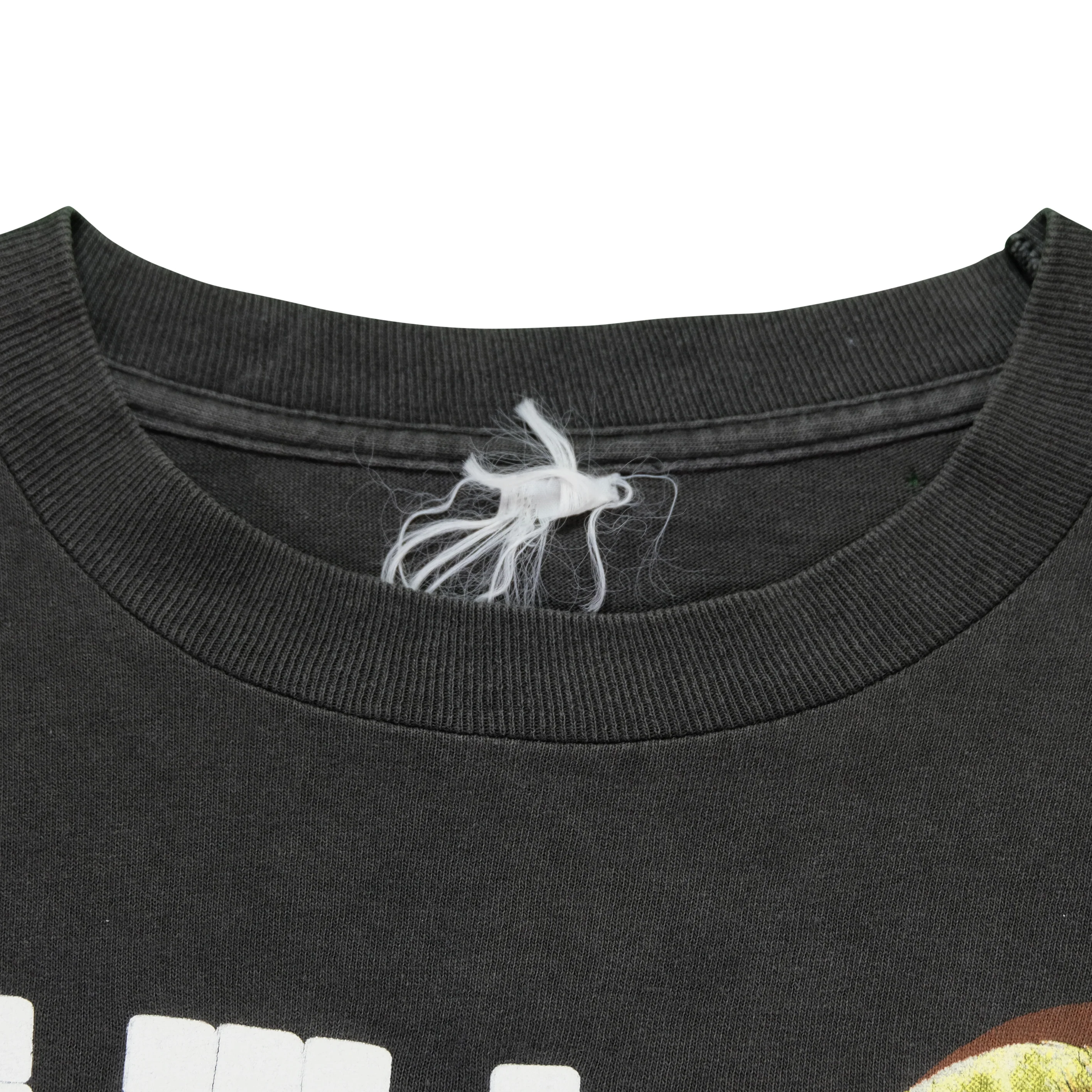 Vintage Rush Roll The Bones Album 1991 Tour Pushead T Shirt 90s Black - Image 4